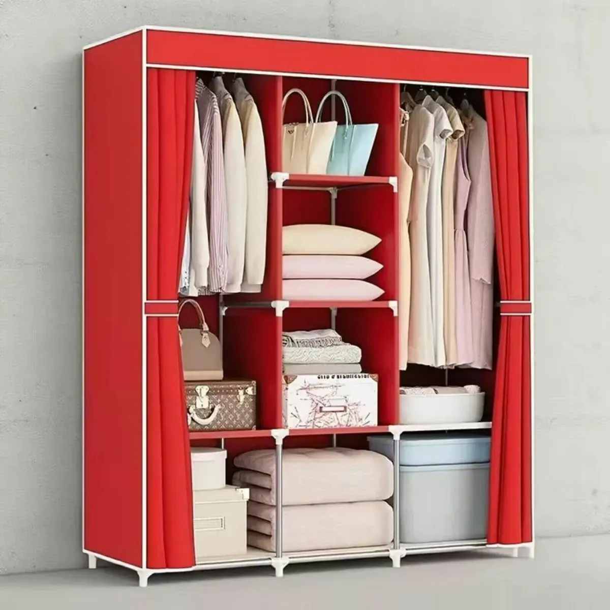 Heavy Duty Metal Wardrobe Cabinet Frame - Image 3