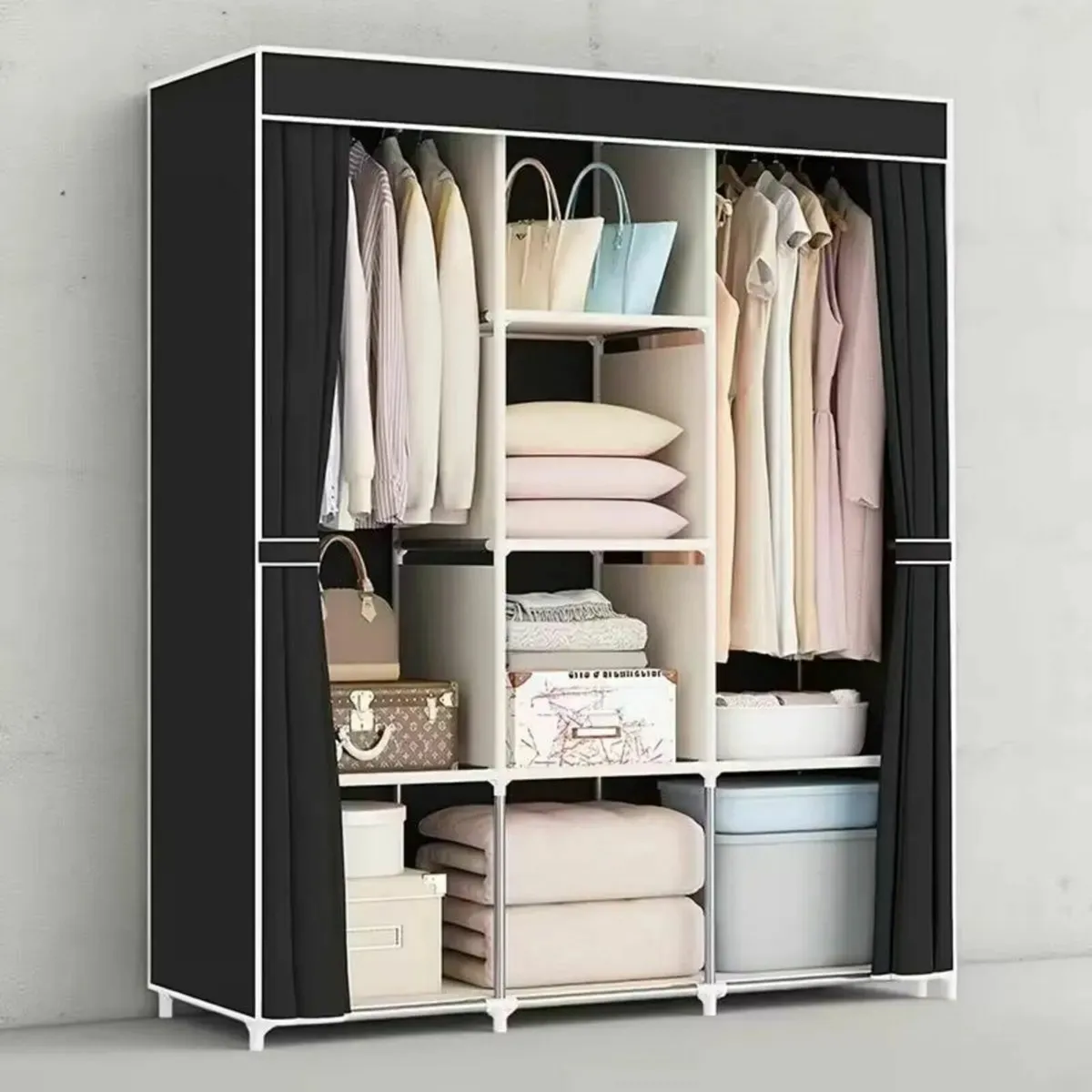 Heavy Duty Metal Wardrobe Cabinet Frame - Image 4