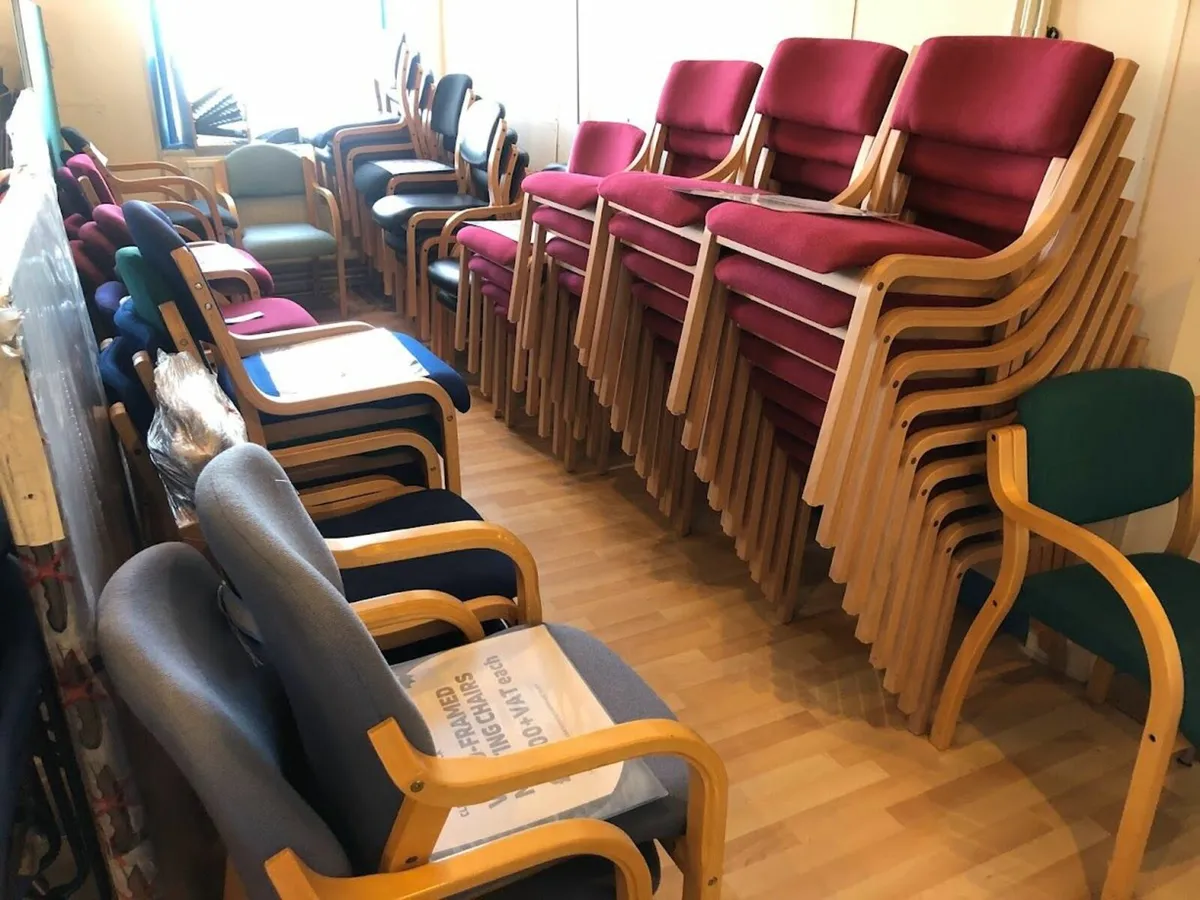 Clearance Armchairs, Bistro, Banqueting, Stacking - Image 1