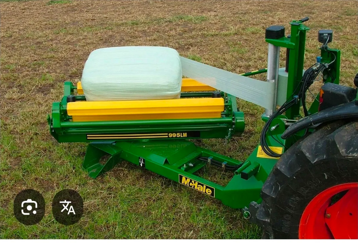 Small square bale wrapper mcale 995lm or similar