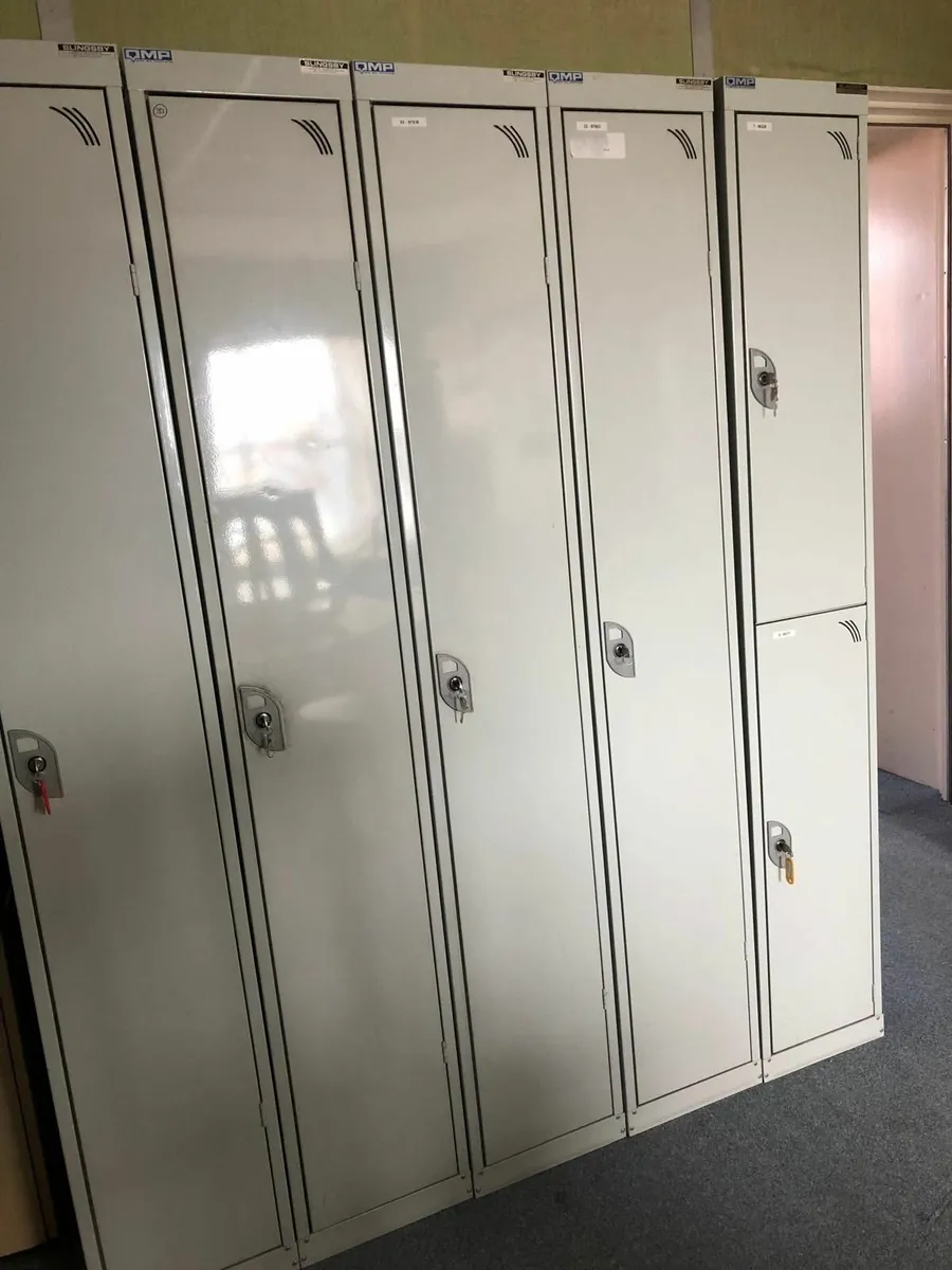 Preowned QMP Single Compartment Lockers - £70+VAT