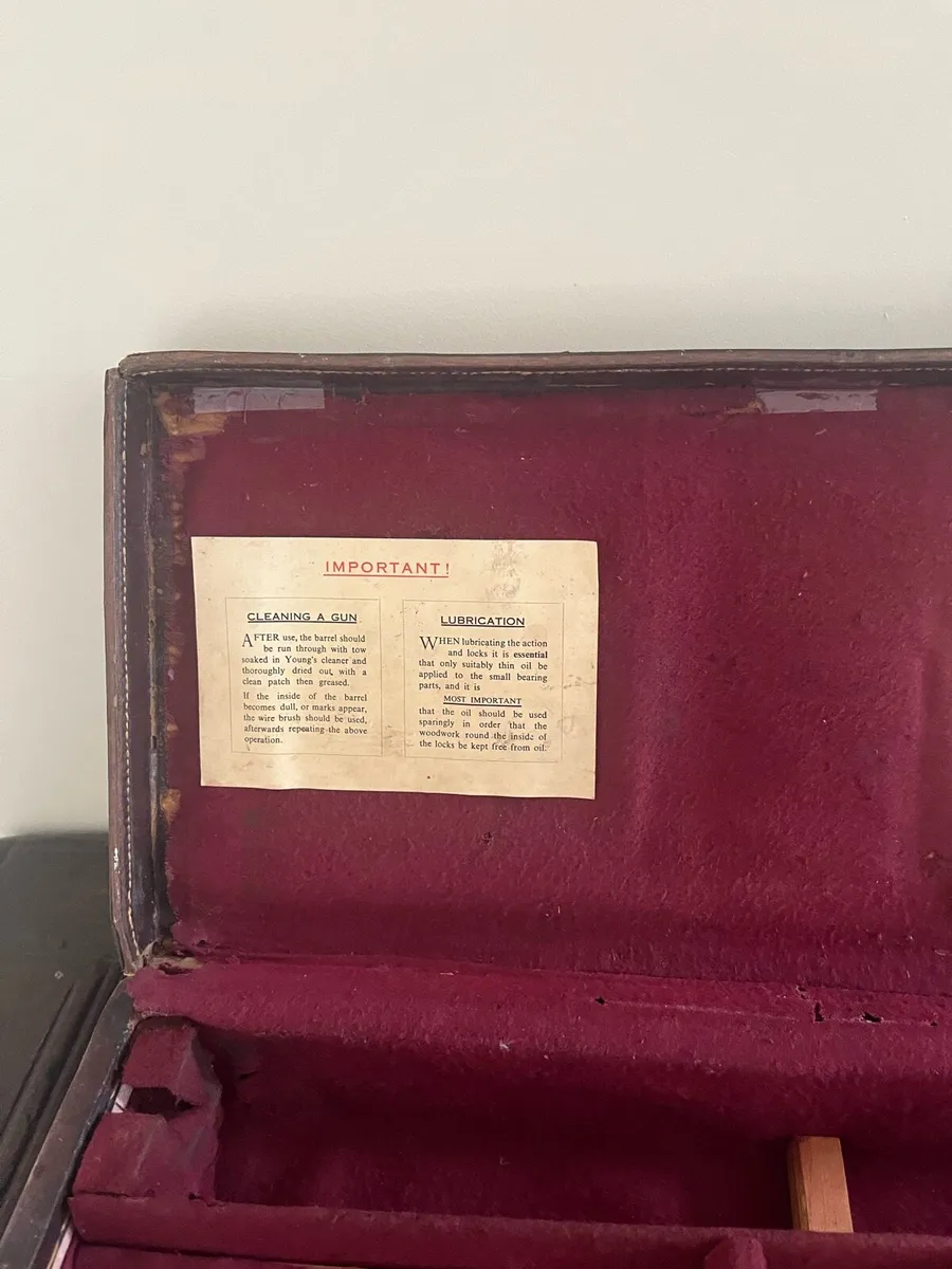 Antique Holland & Holland Gun case - Image 3