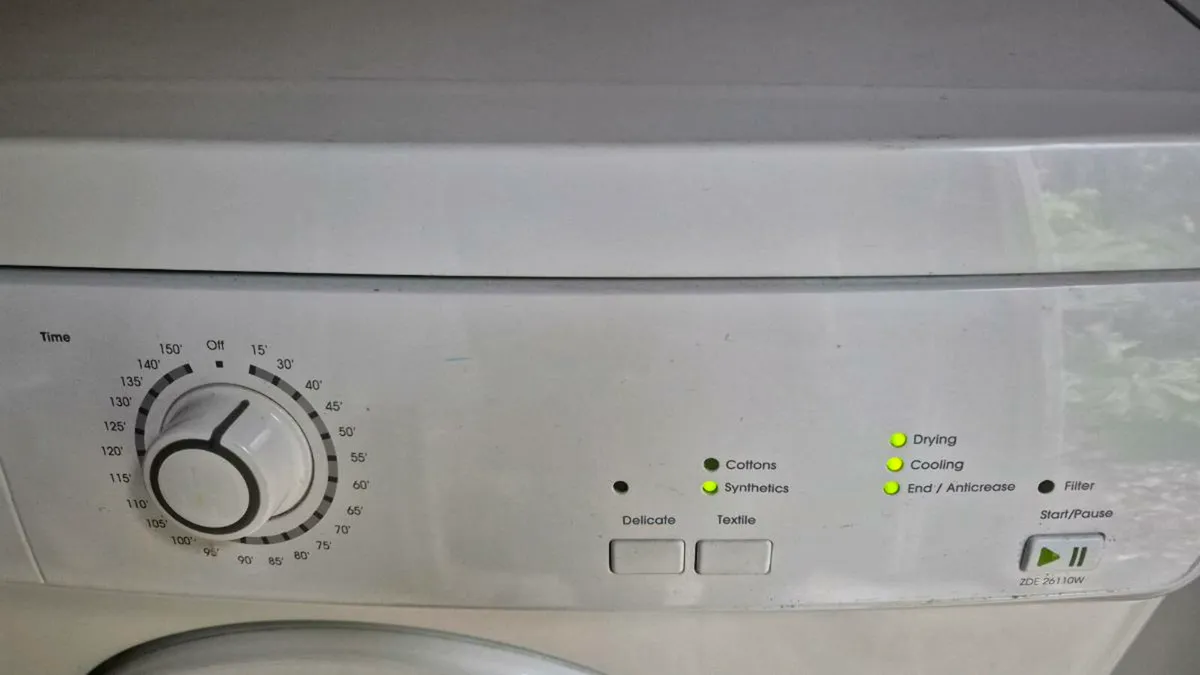 Zanussi dryer - Image 3