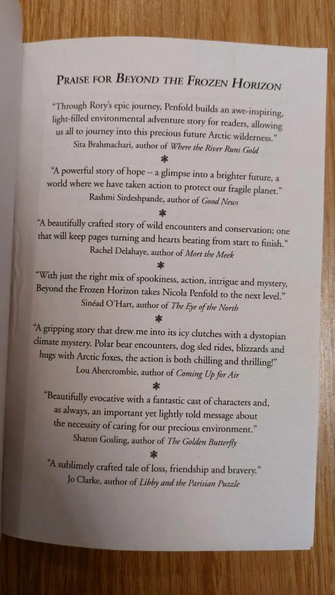 Brand New Book Beyond the Frozen Horizon - Image 3