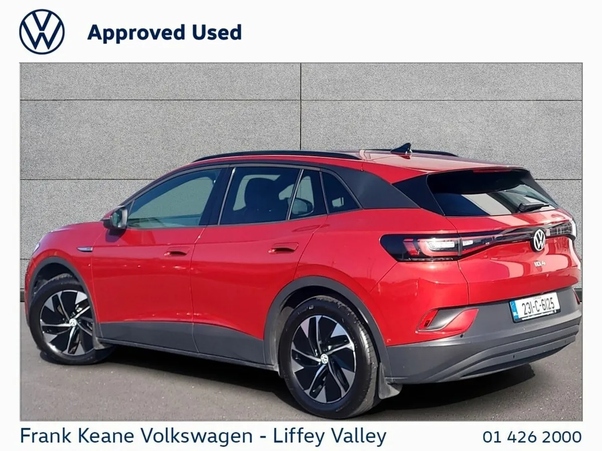 Volkswagen ID.4 77KWH LIFE DX 174HP *KINGS RED MET - Image 3