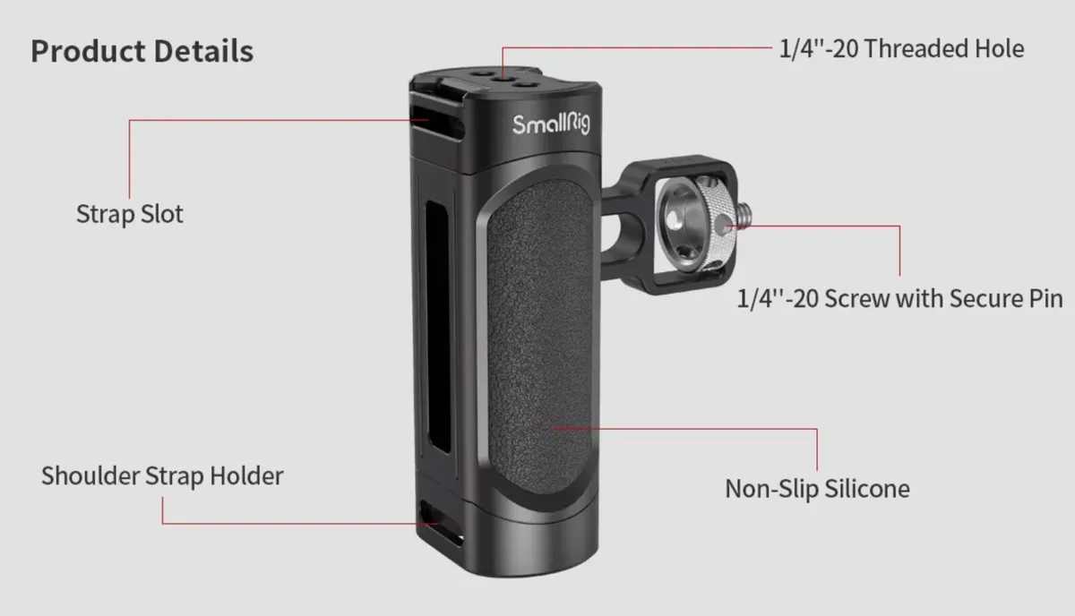 SmallRig Universal camera/smartphone Handle - Image 1