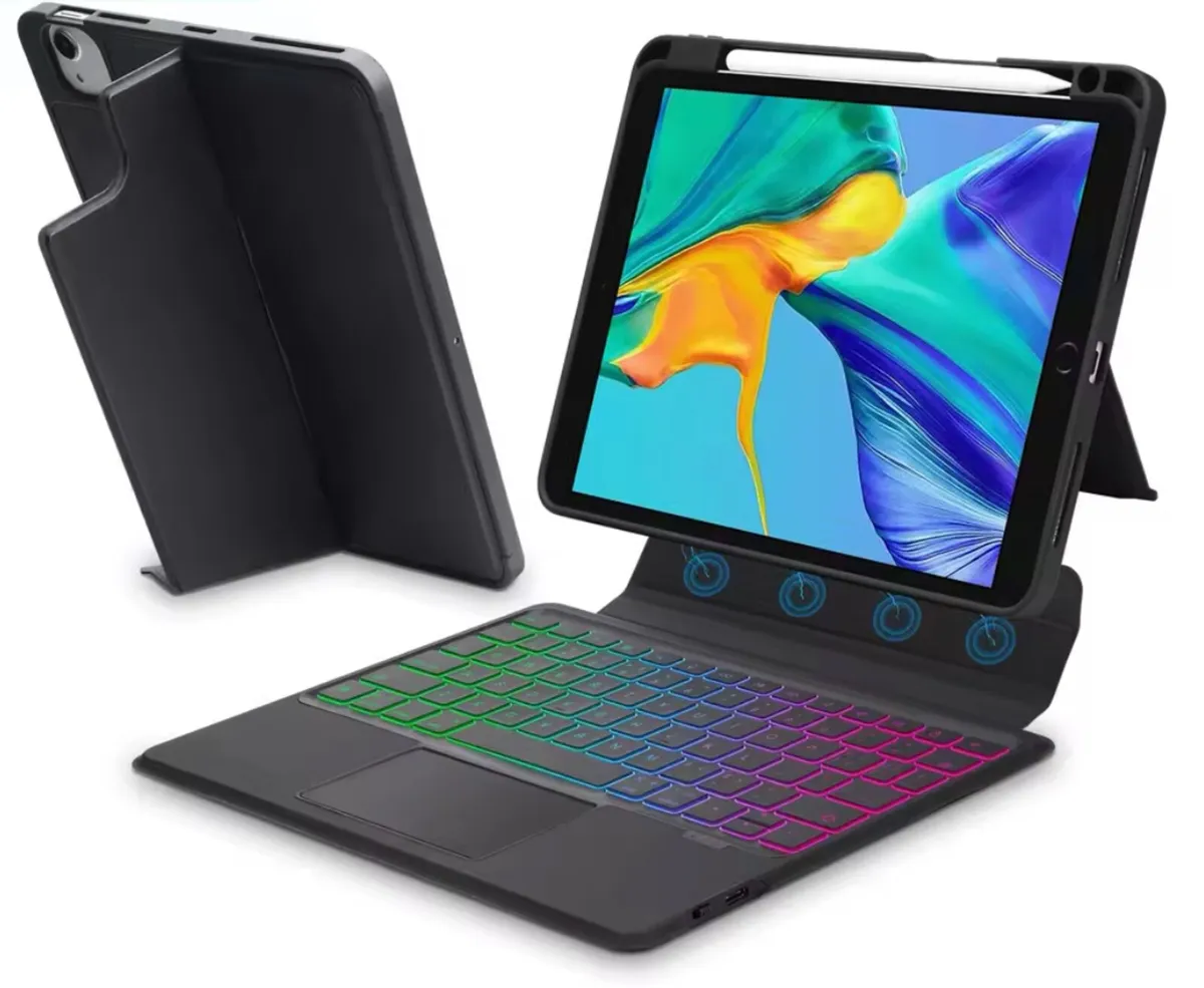 Magic Keyboard Case for iPad Pro 11 Pro, Air 5, Ai - Image 1