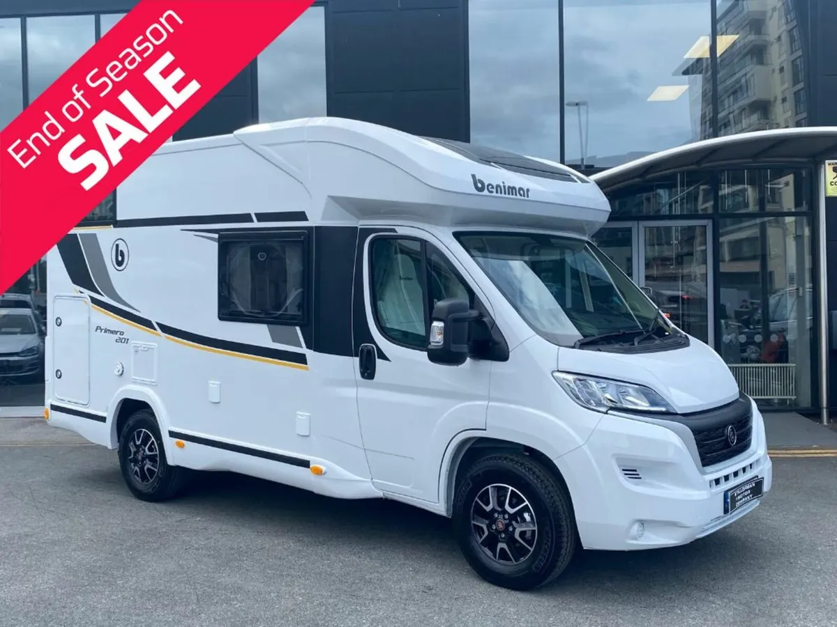 Fiat Ducato Camper Benimar Primero 201 2 Berth Mot - Image 1