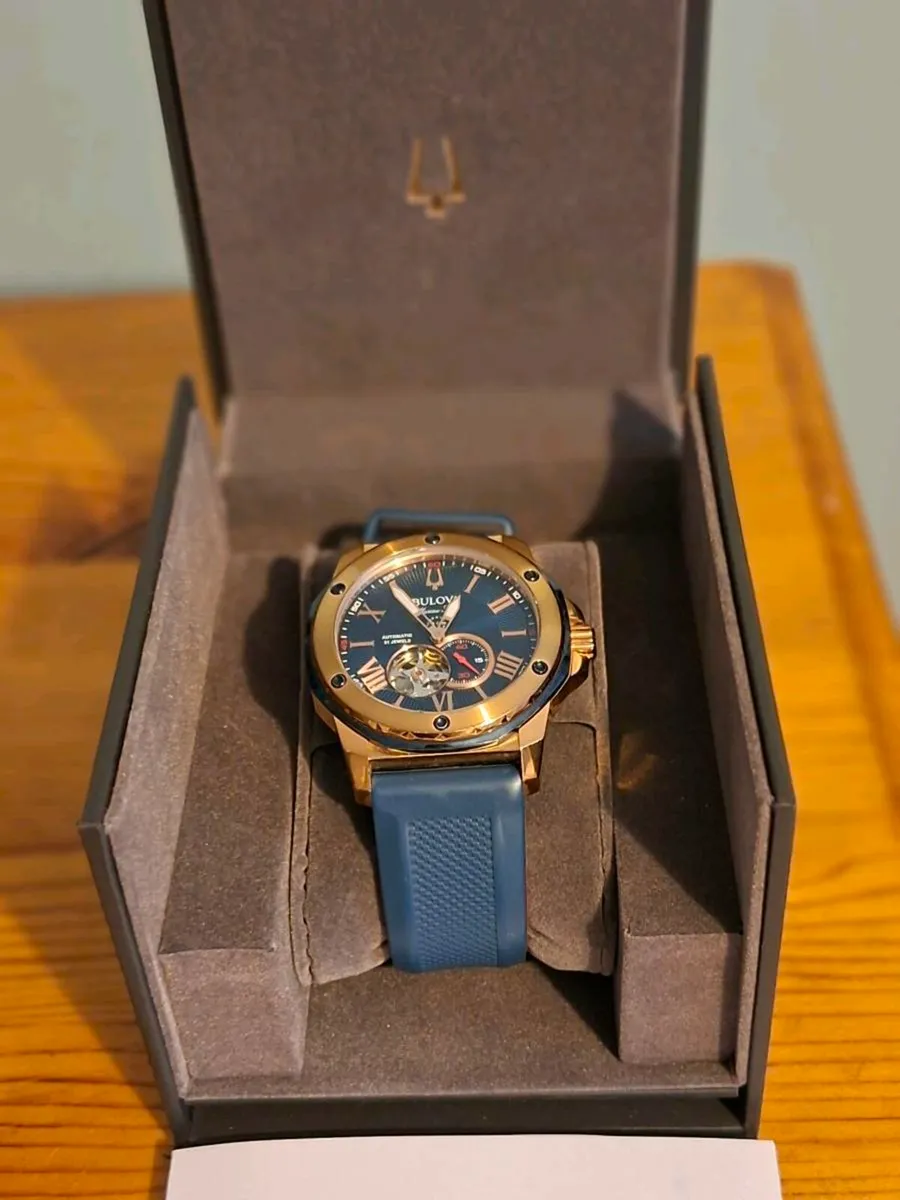 Bulova marine star automatic men watch - Image 1