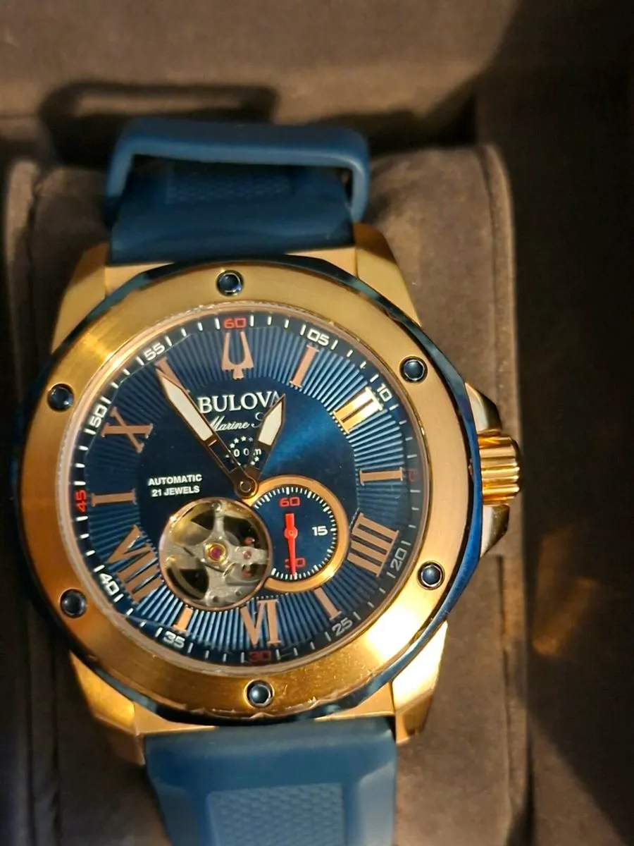 Bulova marine star automatic men watch - Image 2