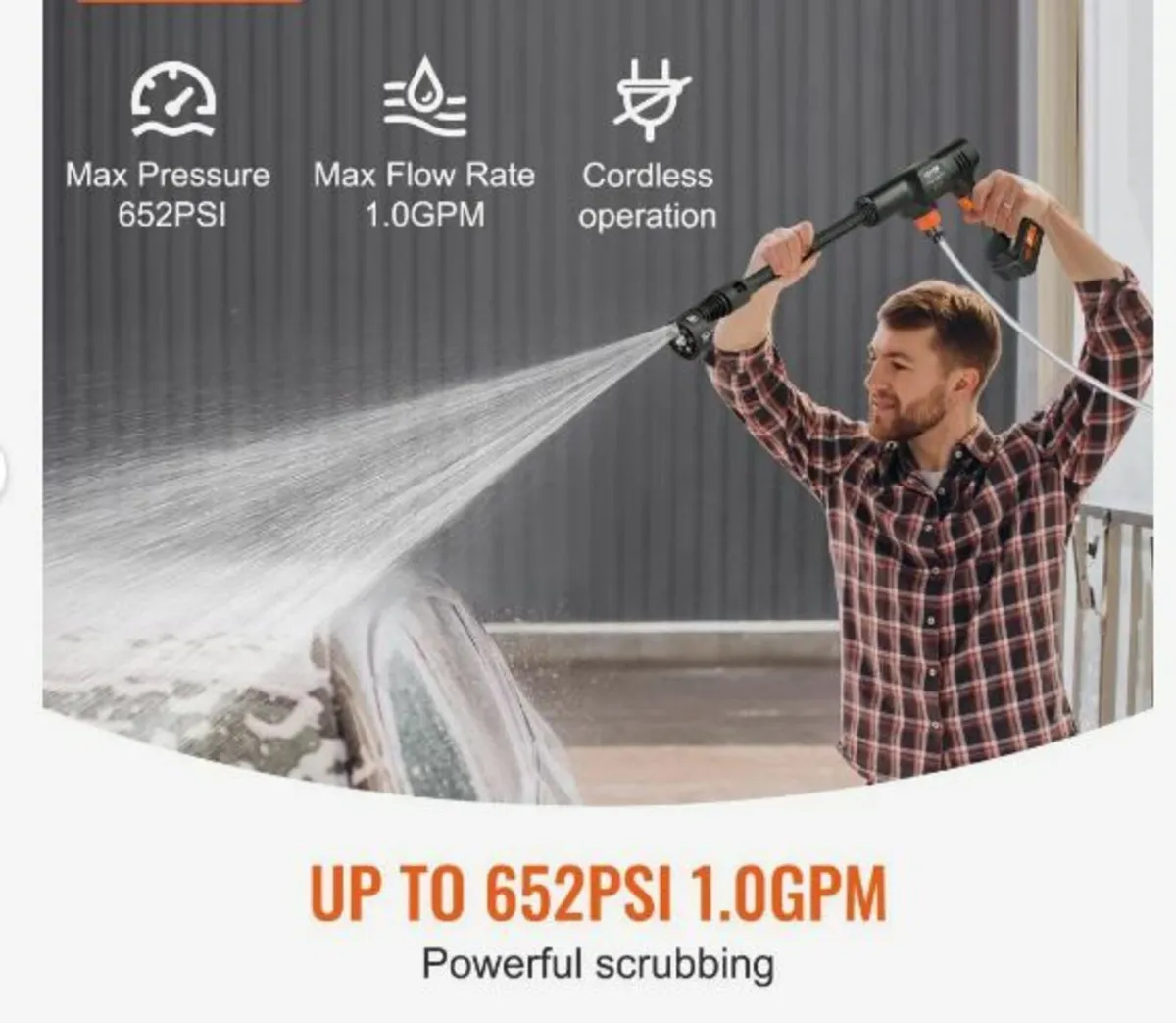 Cordless Pressure Washer - Image 3