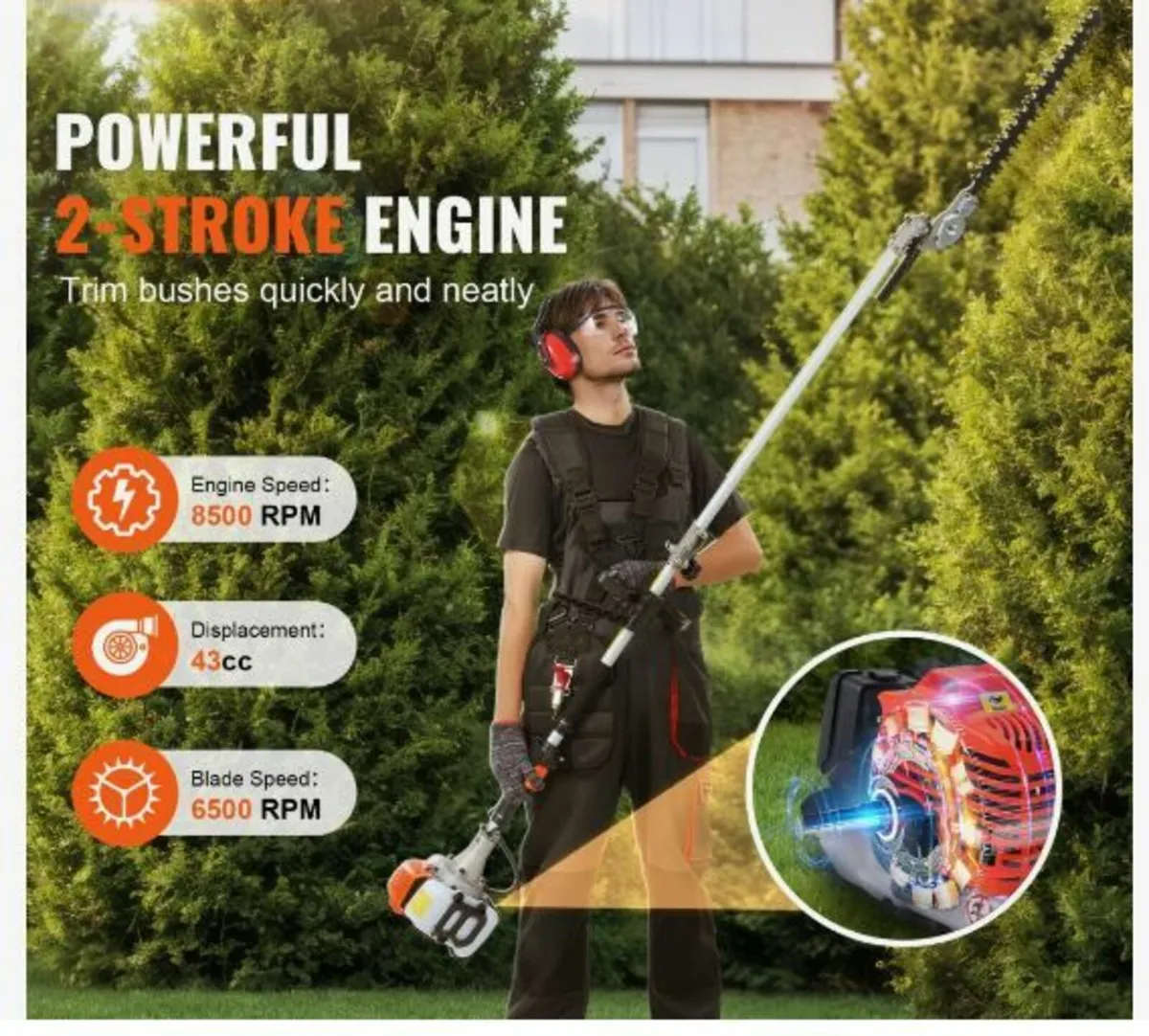 43CC 6-in-1 Multi-Functional Trimming Tools - Image 3