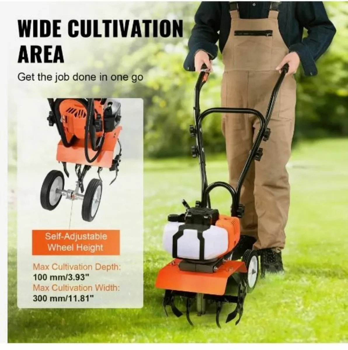 Tiller Cultivator Gas Powered - Image 4