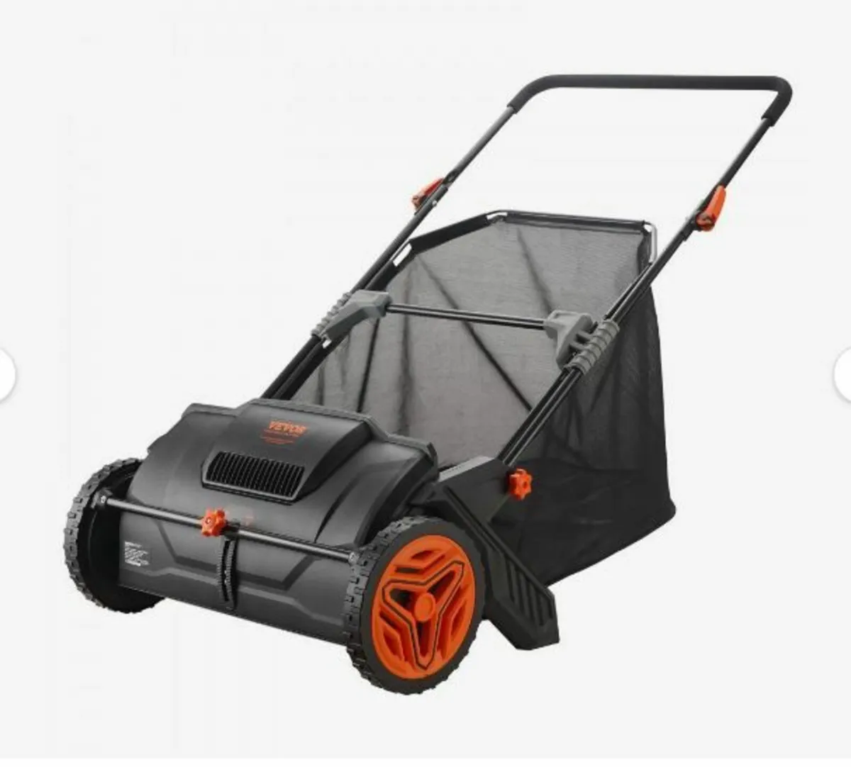 Push Lawn Sweeper, 21inch Leaf & Grass - Image 1