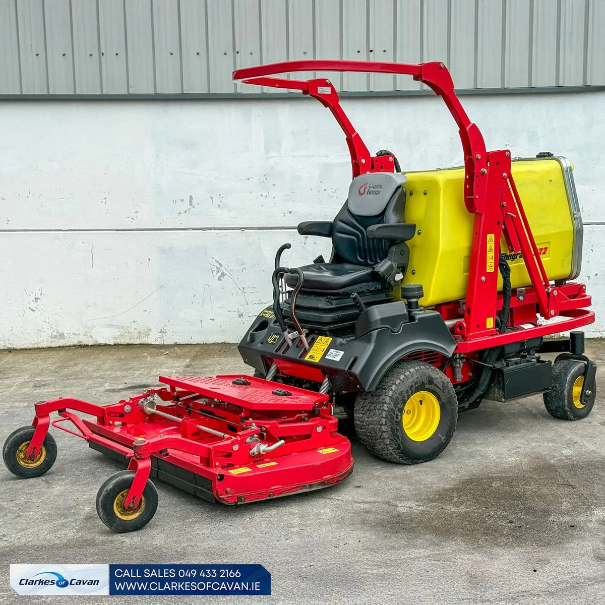 Gianni Ferrari Turbograss 922 Front Deck Mower - Image 1