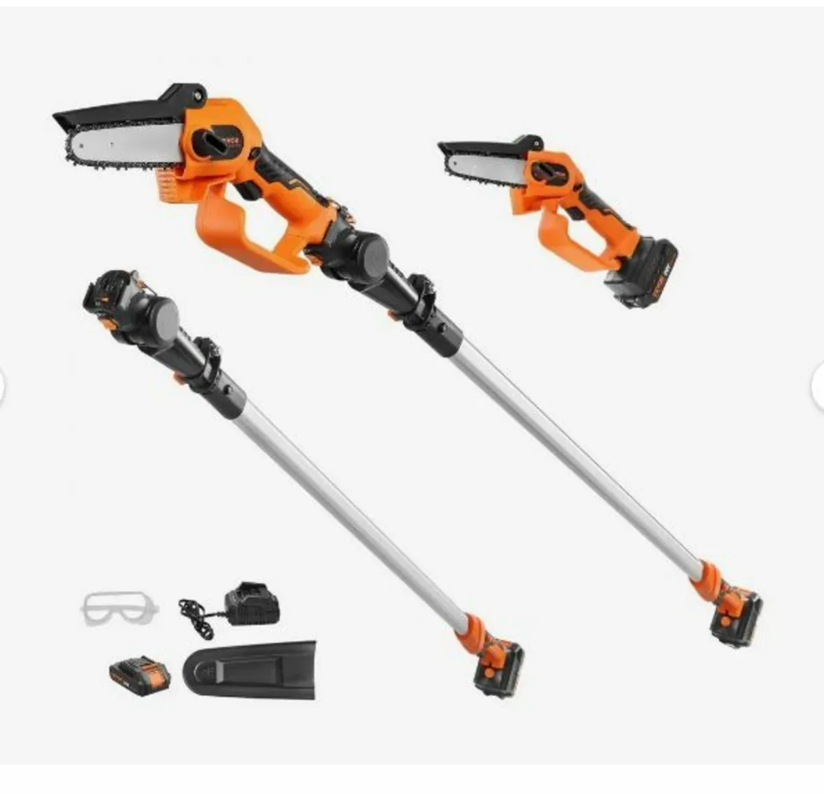 2-in-1 Cordless Pole Saw & Mini Chainsaw - Image 1