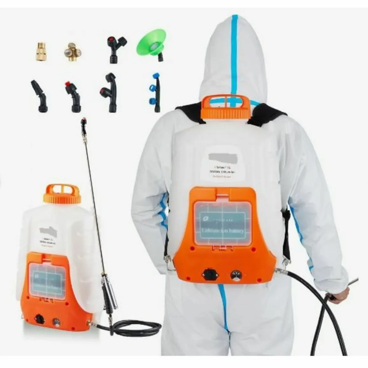 Battery Powered Backpack Sprayer 15.1 L Tank - Image 1