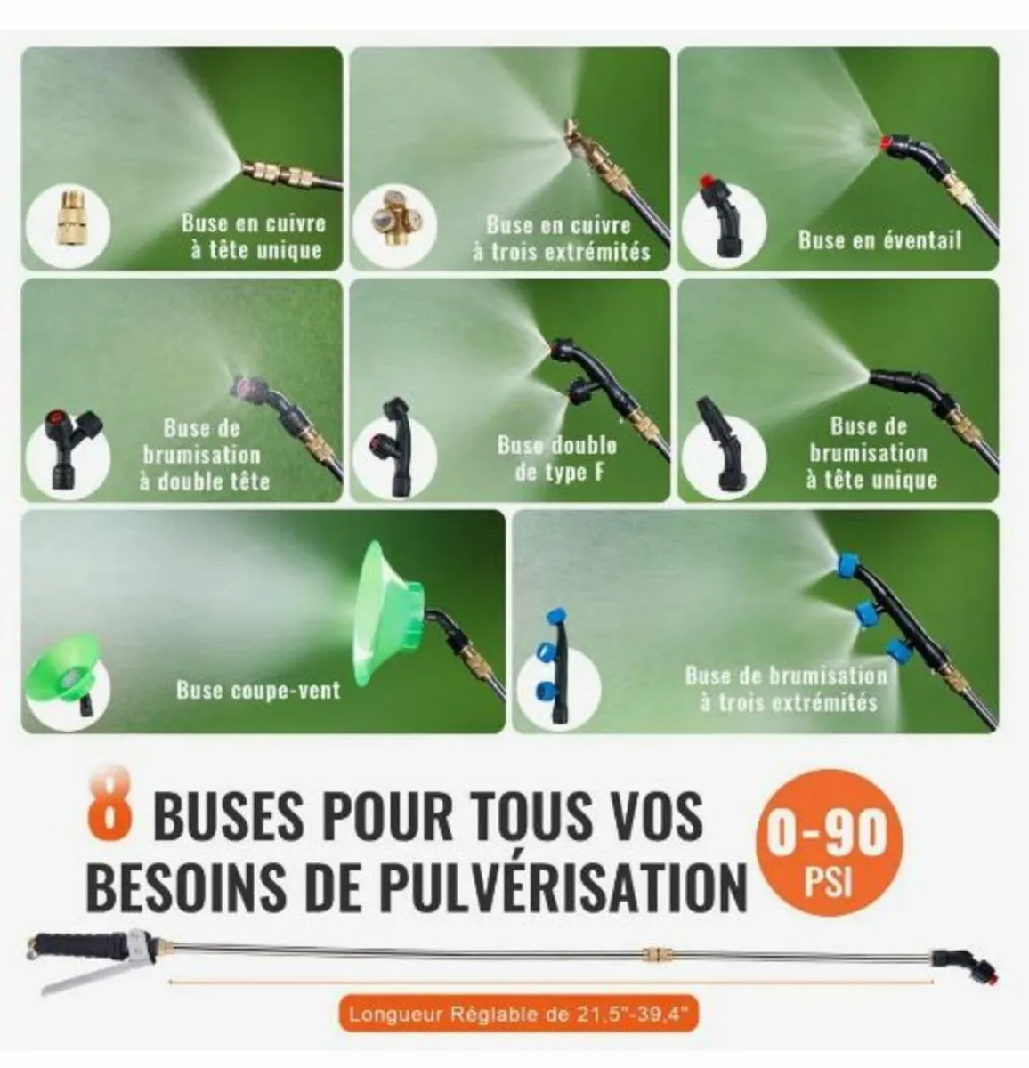 Battery Powered Backpack Sprayer 15.1 L Tank - Image 4