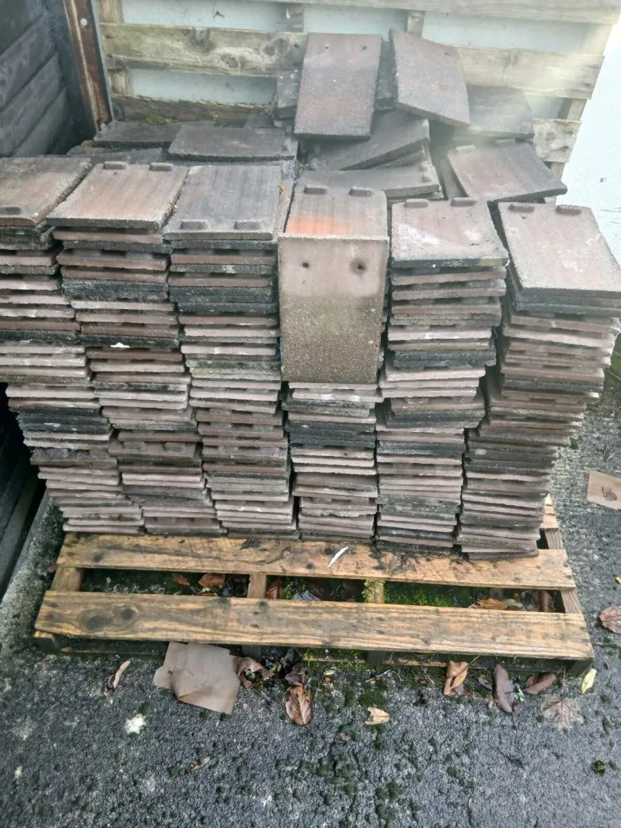 Free 6,"1/2 inch ×10"1/2 inch Roof Tiles - Image 1
