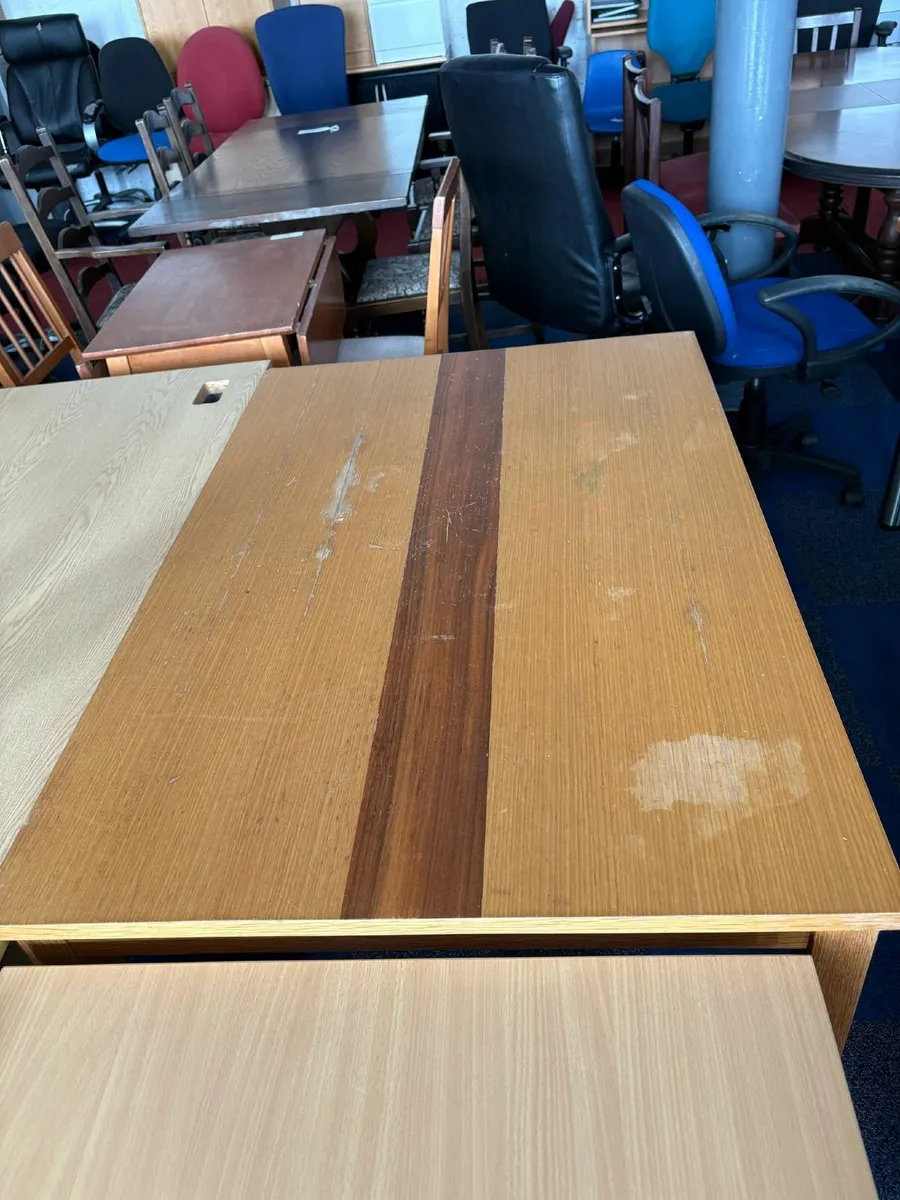 1200 Used Desk/Table - £35 + VAT - COLLECTION ONLY - Image 2