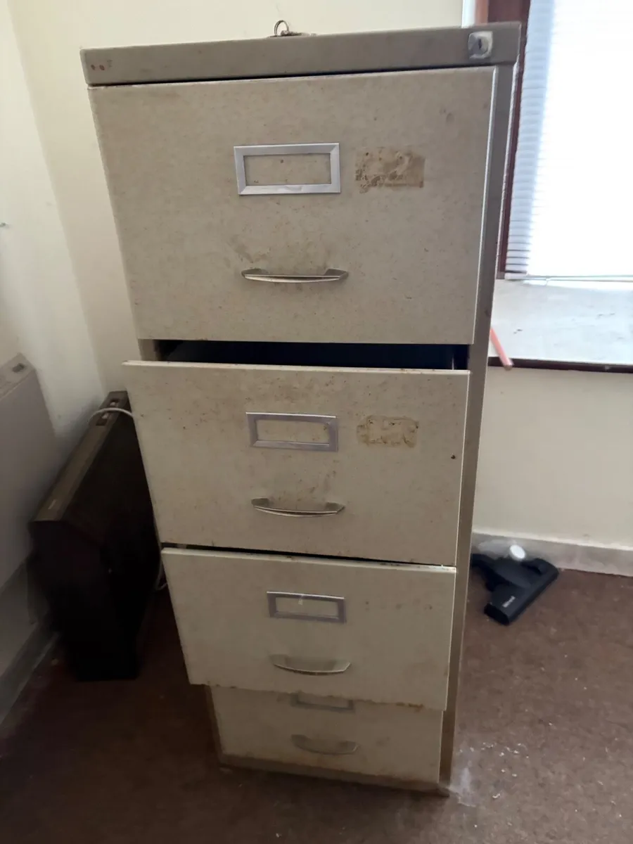 Old Filing cabinets - Image 2