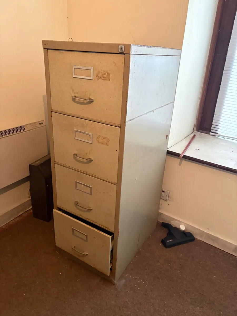 Old Filing cabinets - Image 1