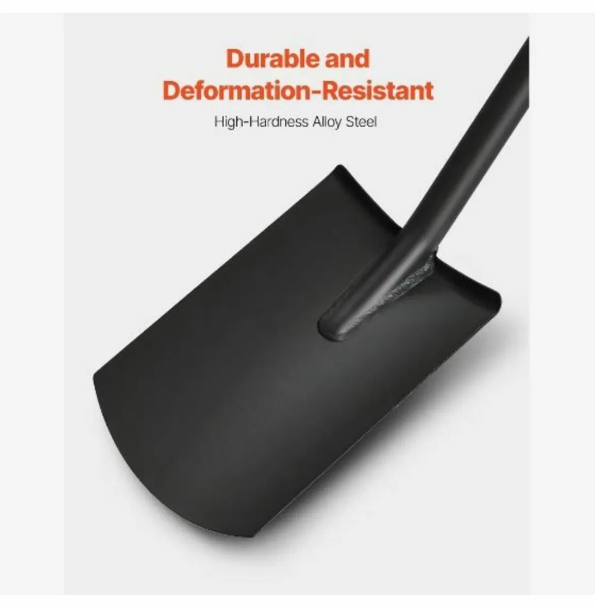 Square Shovel, 122 cm Heavy-Duty Flat Shovel - Image 4