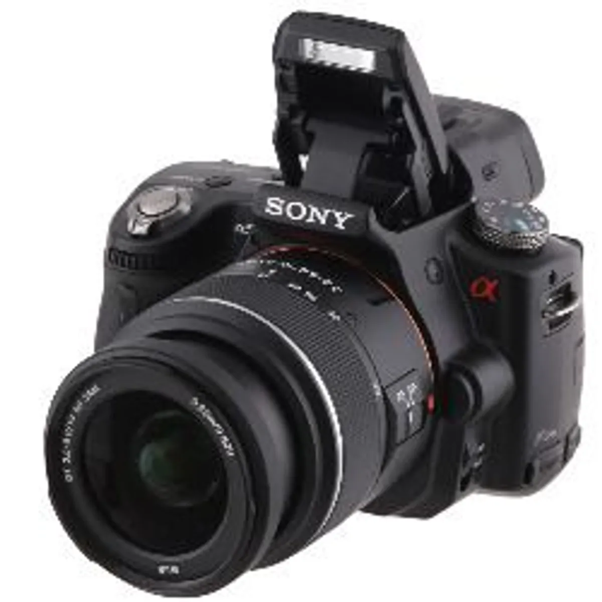 Sony Slt-a55v Dslr Camera 16.2mp W/ Dt 18-55mm Sam Lens - Image 1