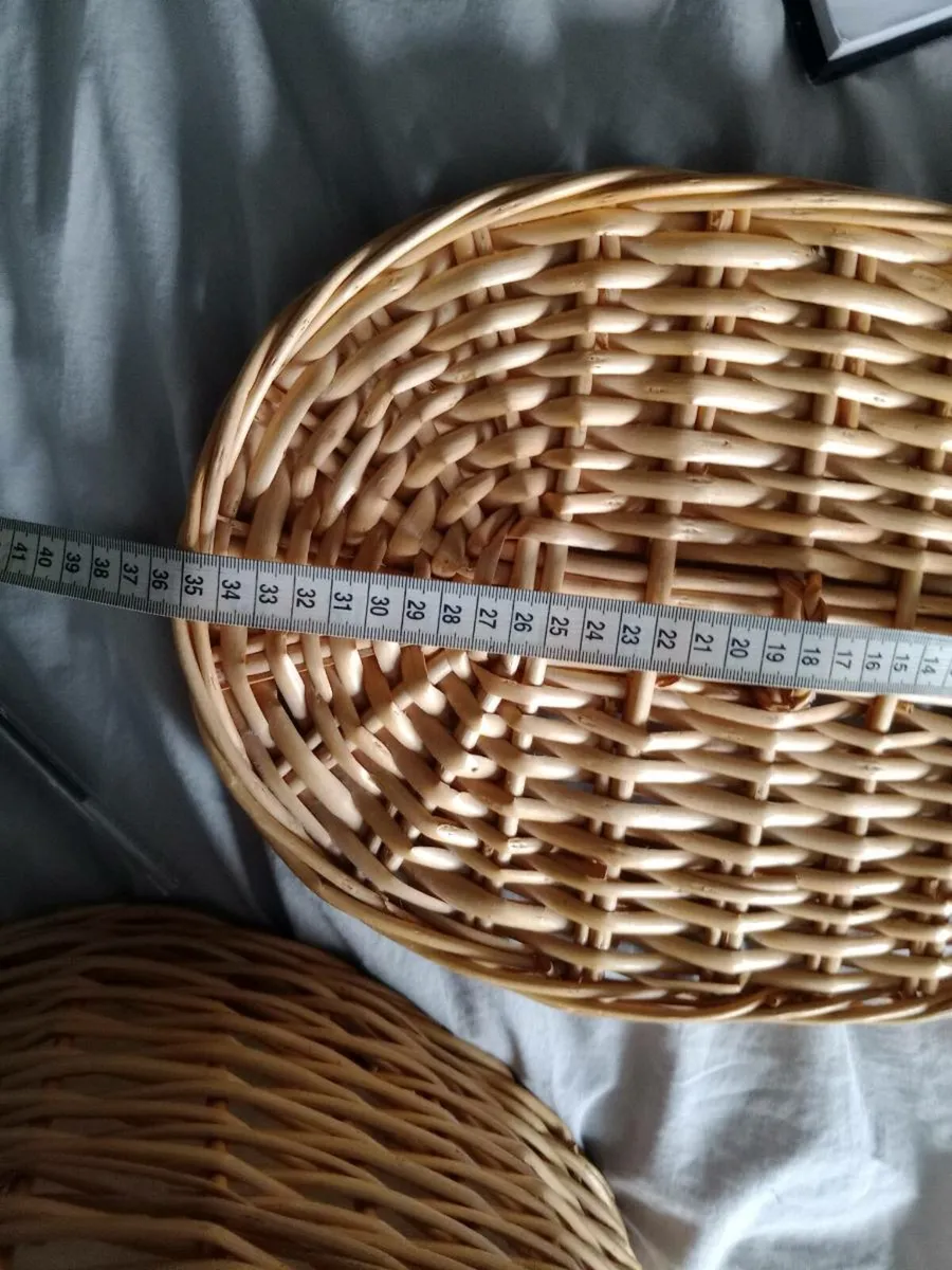 Wicker basket for laundry - Image 3
