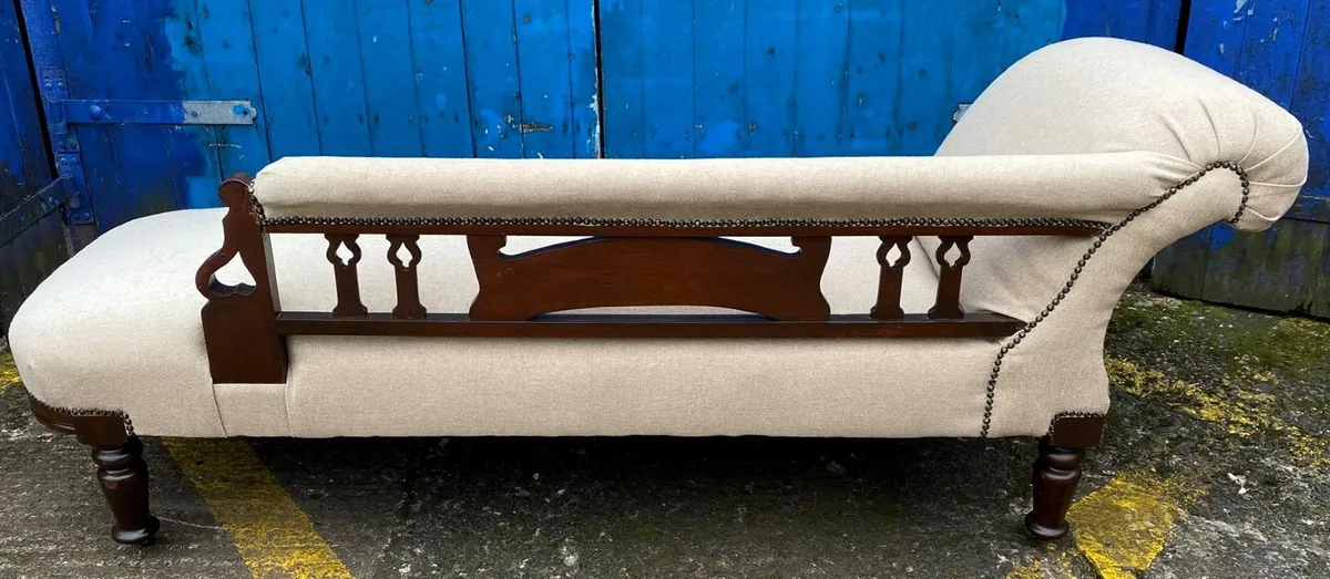 EDWARDIAN CHAISE LONGUE - Image 2