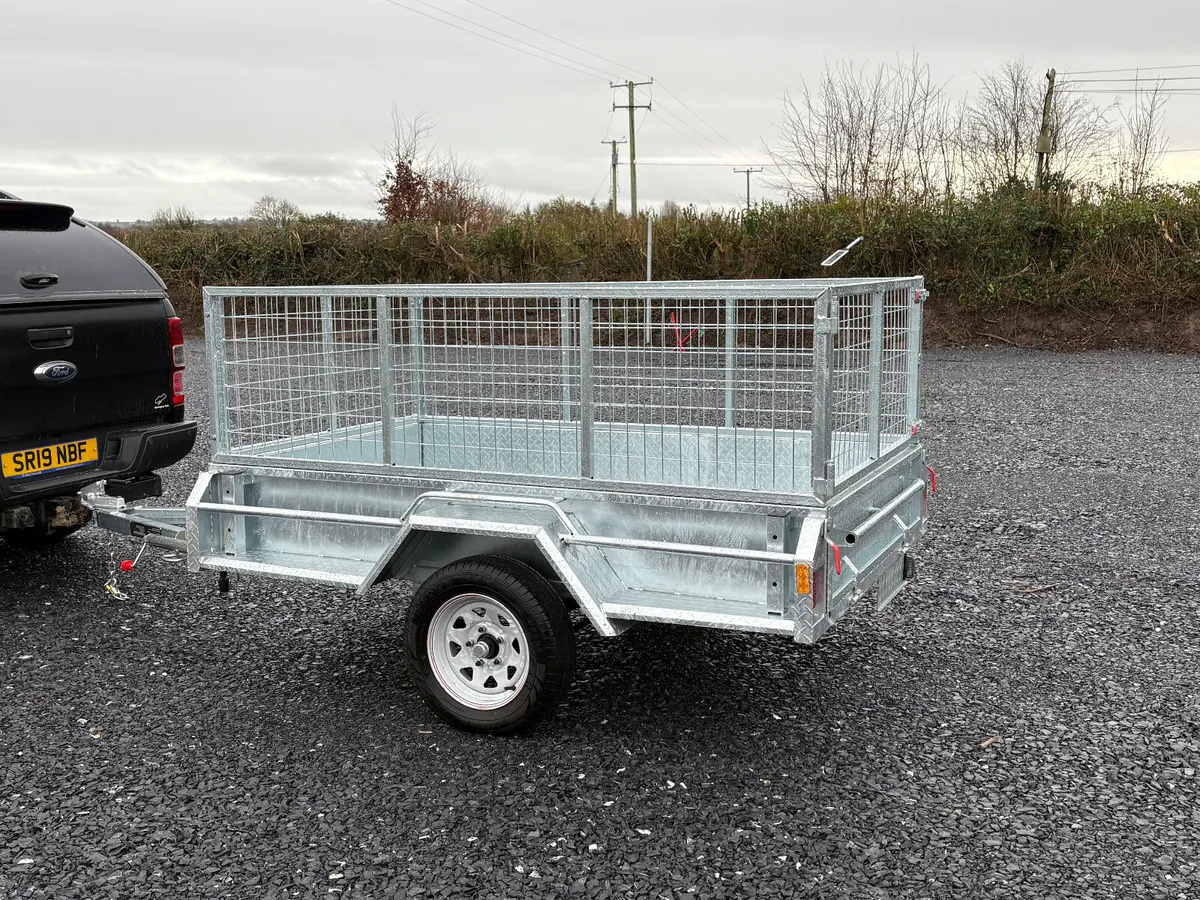 STUNNING 7x4 MANUAL TIP MULTI PURPOSE TRAILER - Image 2