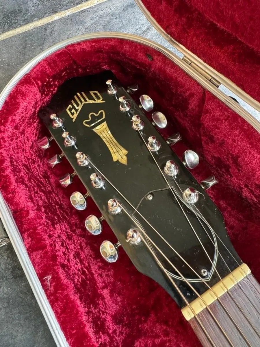 1971 Vintage Guild 12-string Acoustic Guitar - Image 2