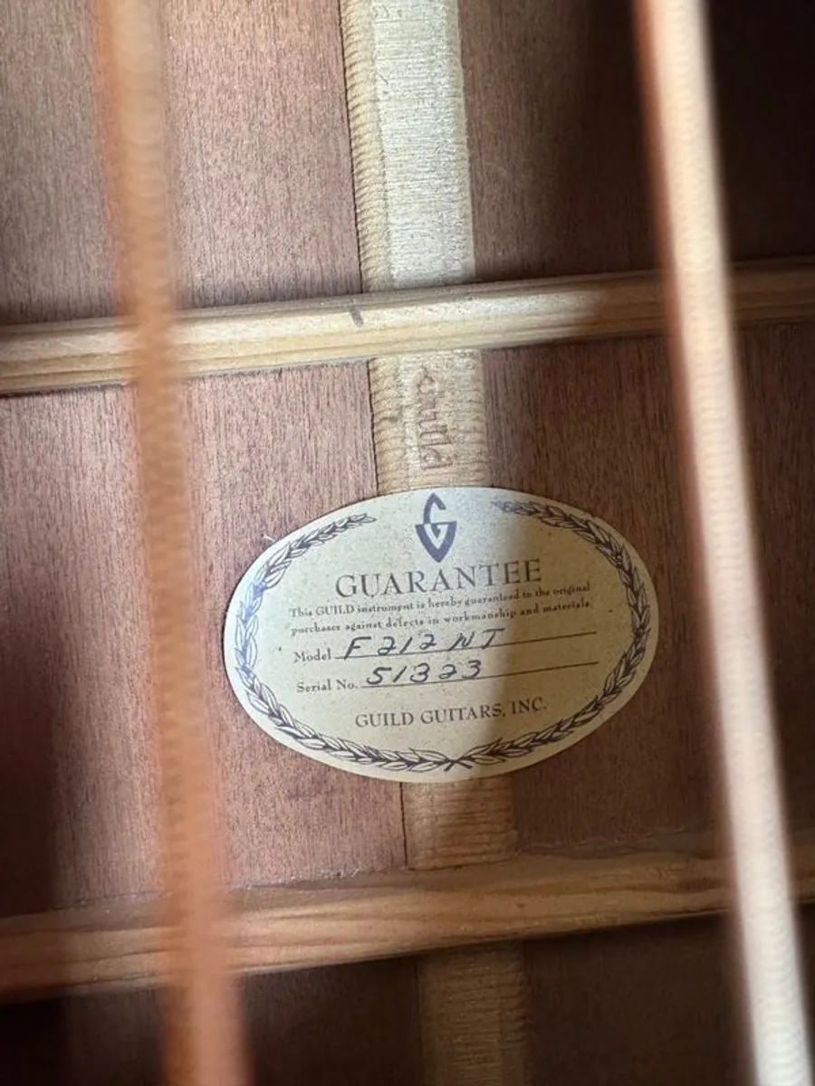 1971 Vintage Guild 12-string Acoustic Guitar - Image 4