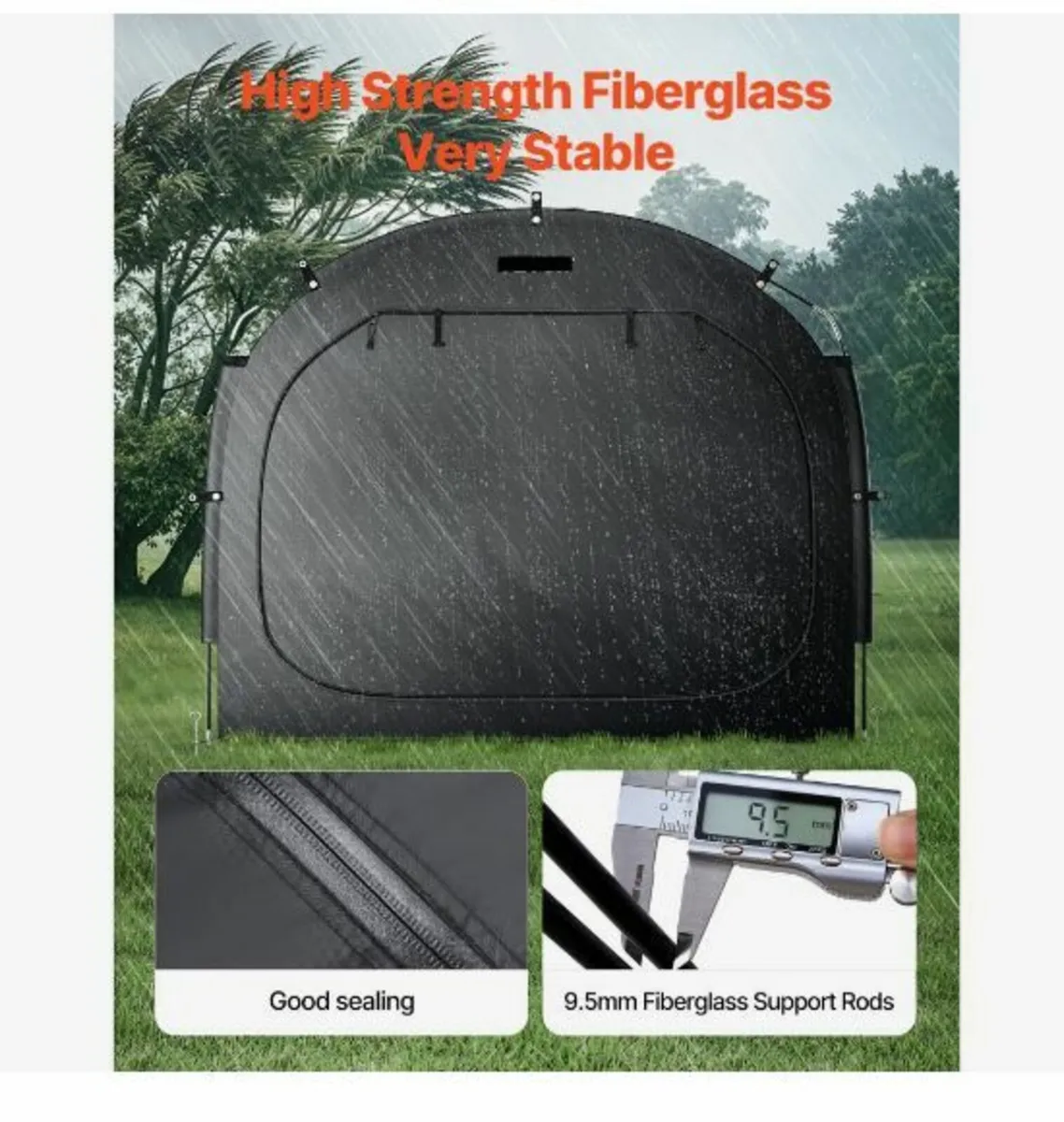 Bike Storage Tent, 5 Bikes - Image 3