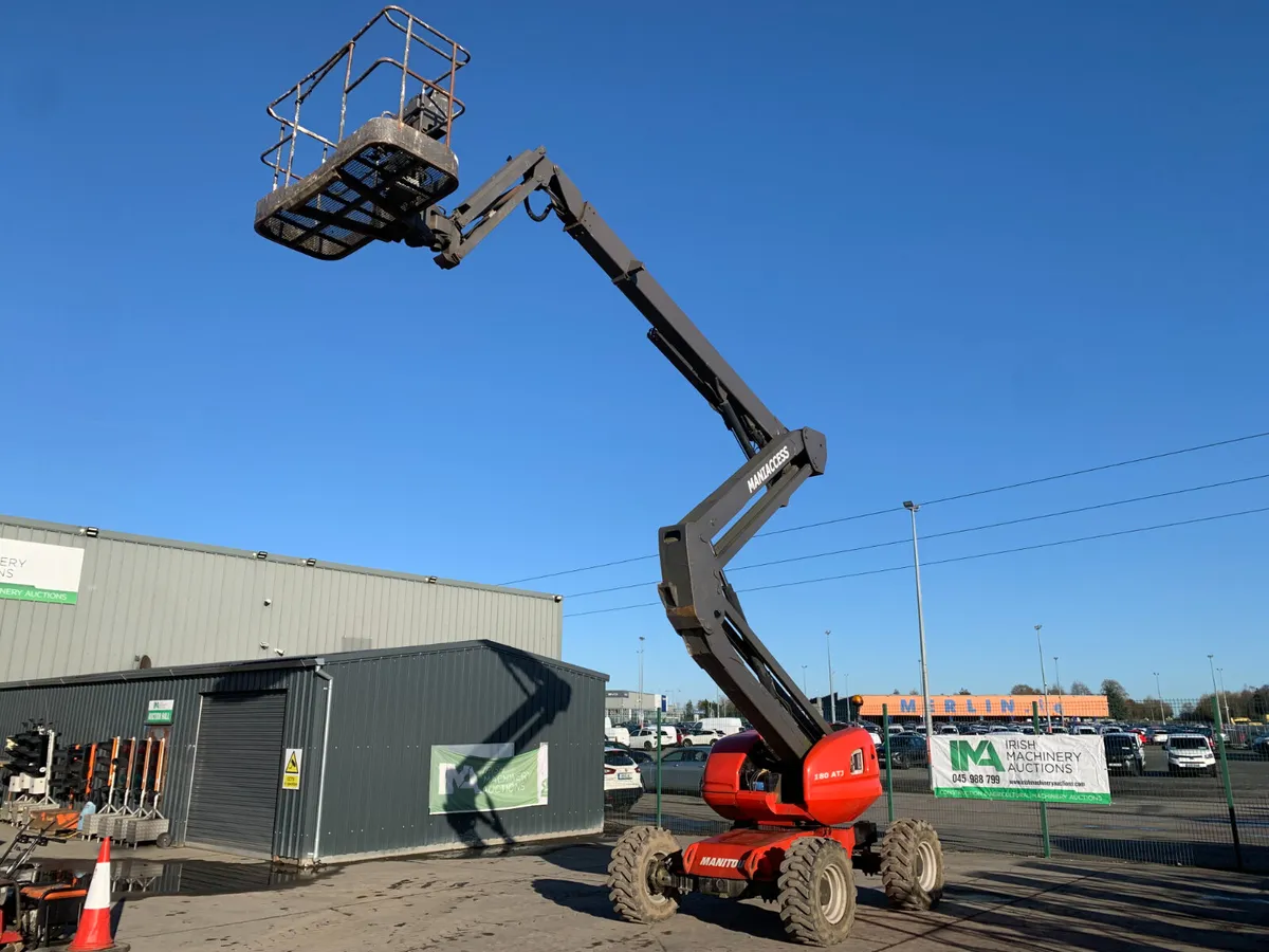 BID ONLINE NOW - 2005 MANITOU 180ATJ DIESEL BOOM - Image 1