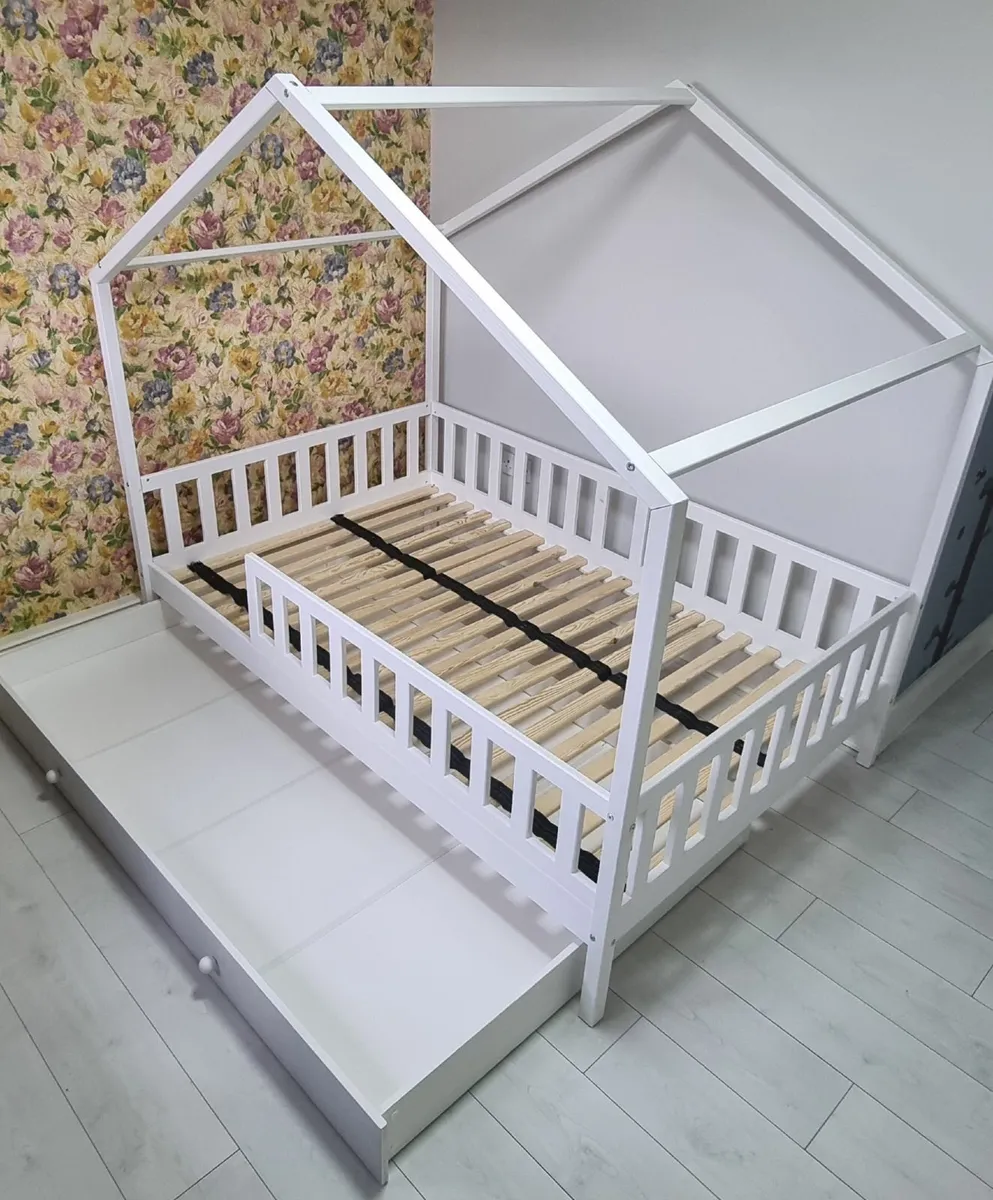 Kids Bed Toddler House Bedroom - Image 4