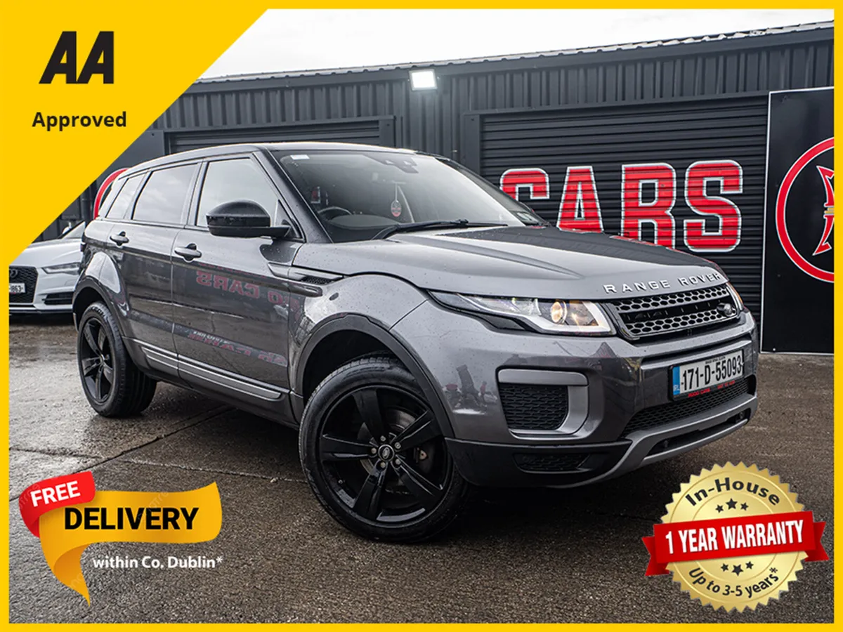 2017 Land Rover Evoque 2.0d/Low Mls/1yr warranty - Image 1