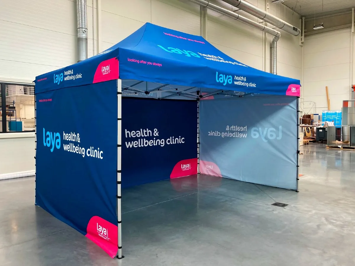 Custom Branded Pop up Gazebos - Image 1