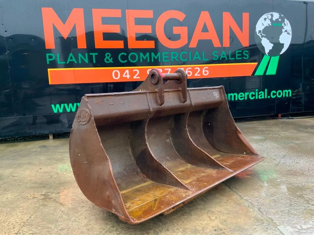 96" GEITH GRADING BUCKET.....90mm PINS.....367f. - Image 1