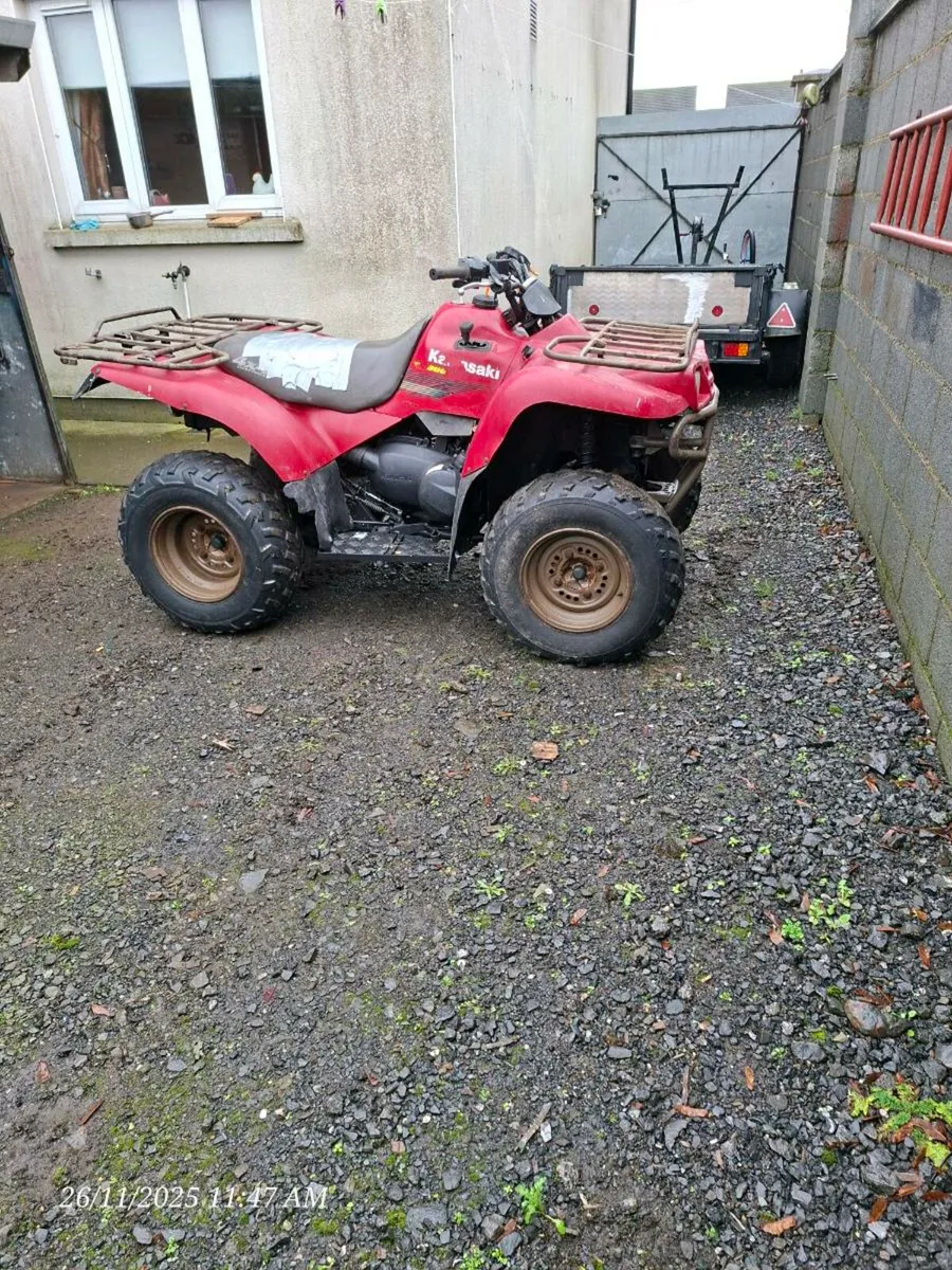 Kawasaki kvf 360 quad - Image 1