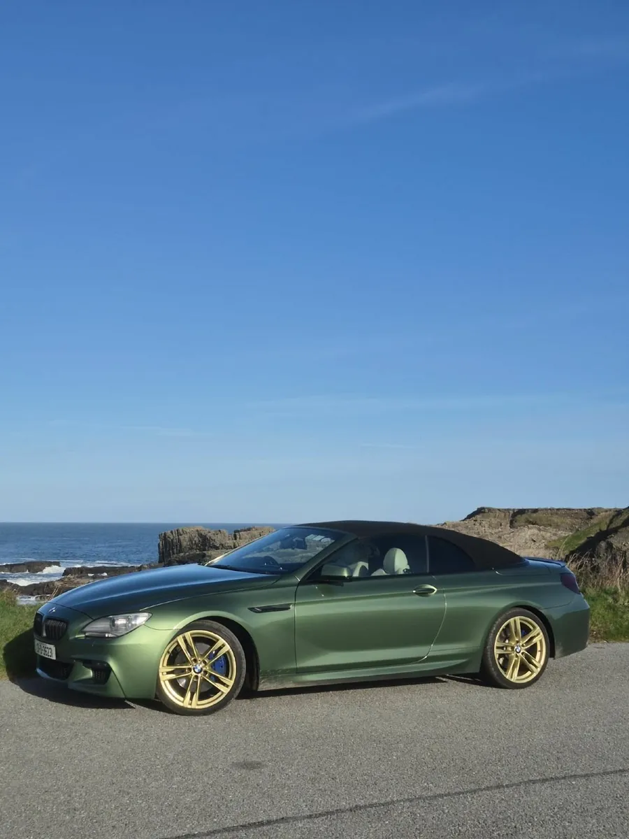 2013 BMW 640d Convertible - Unique Green Wrap - Image 1