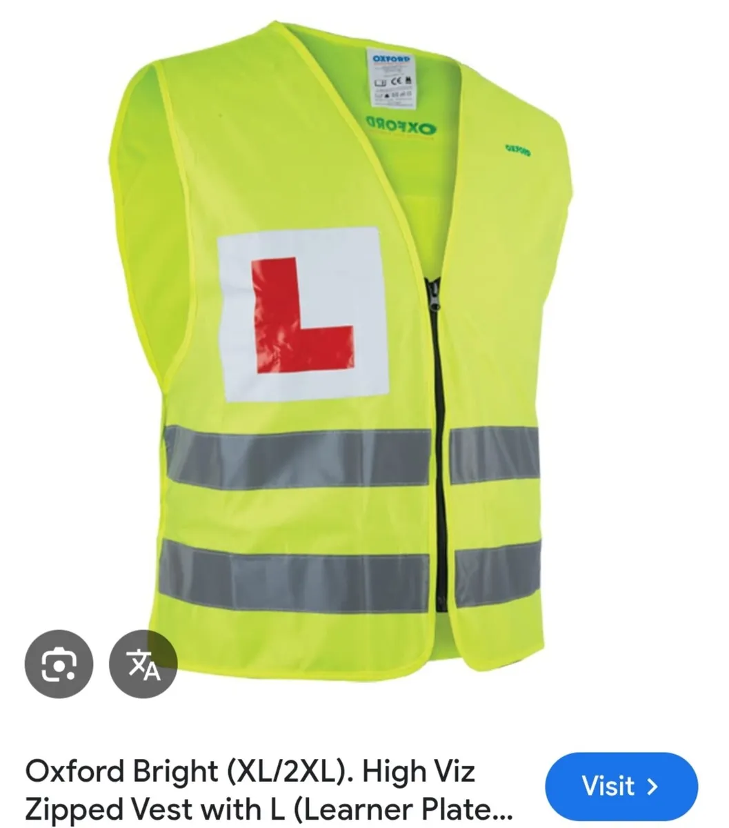 Oxford Hi Vis and radio earpiece - Image 1