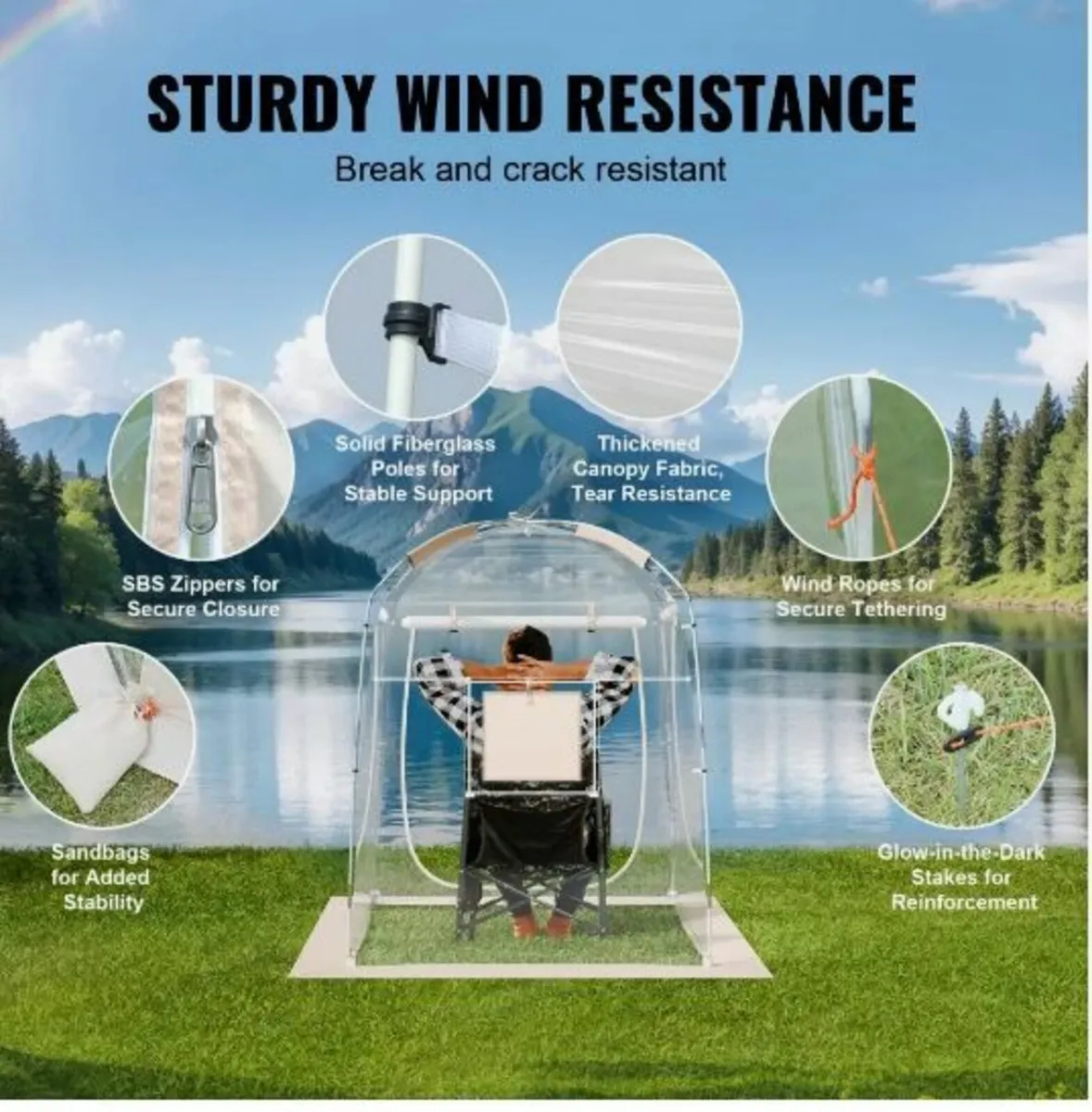 Sports Tent, 1 Person - Image 4