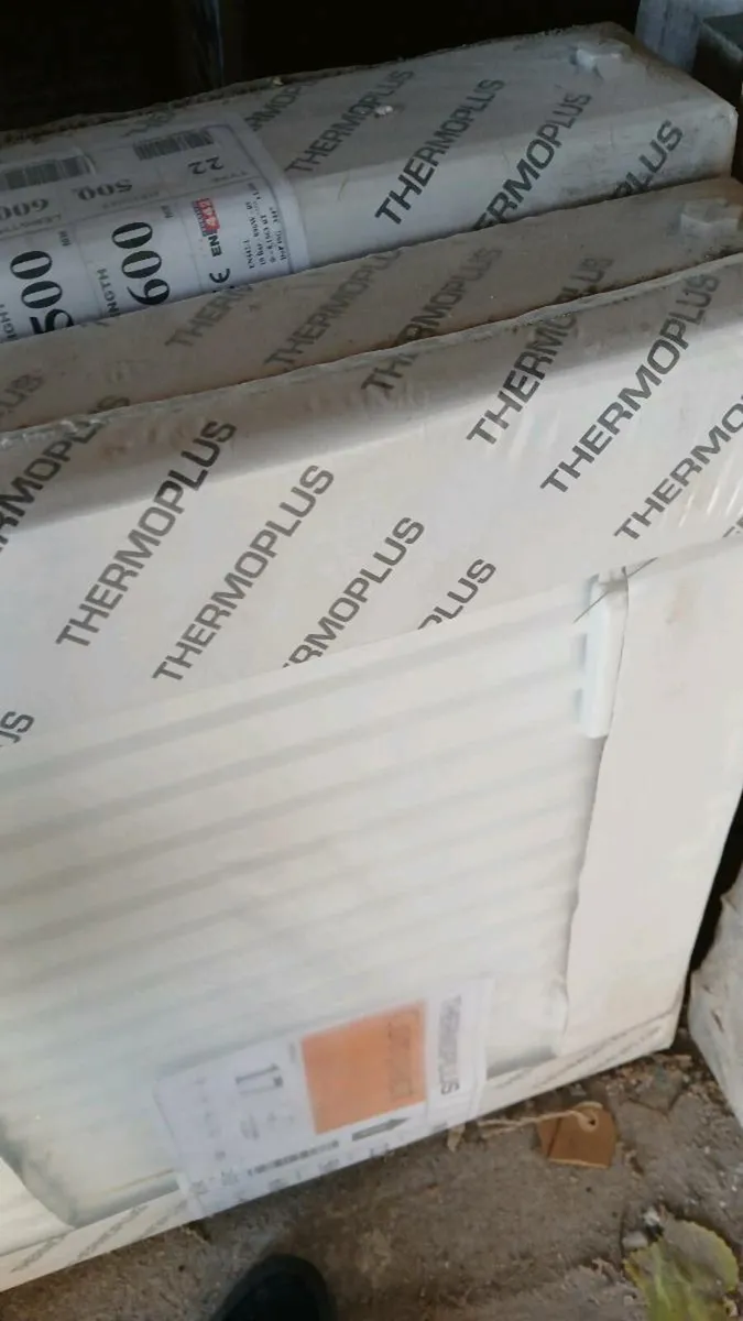 2 Brand New Dbl Radiators - 500 x 600 - Image 2