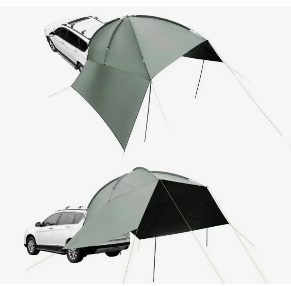 Vehicle Awning, Large 10' x 7' Shade Coverage - Image 1