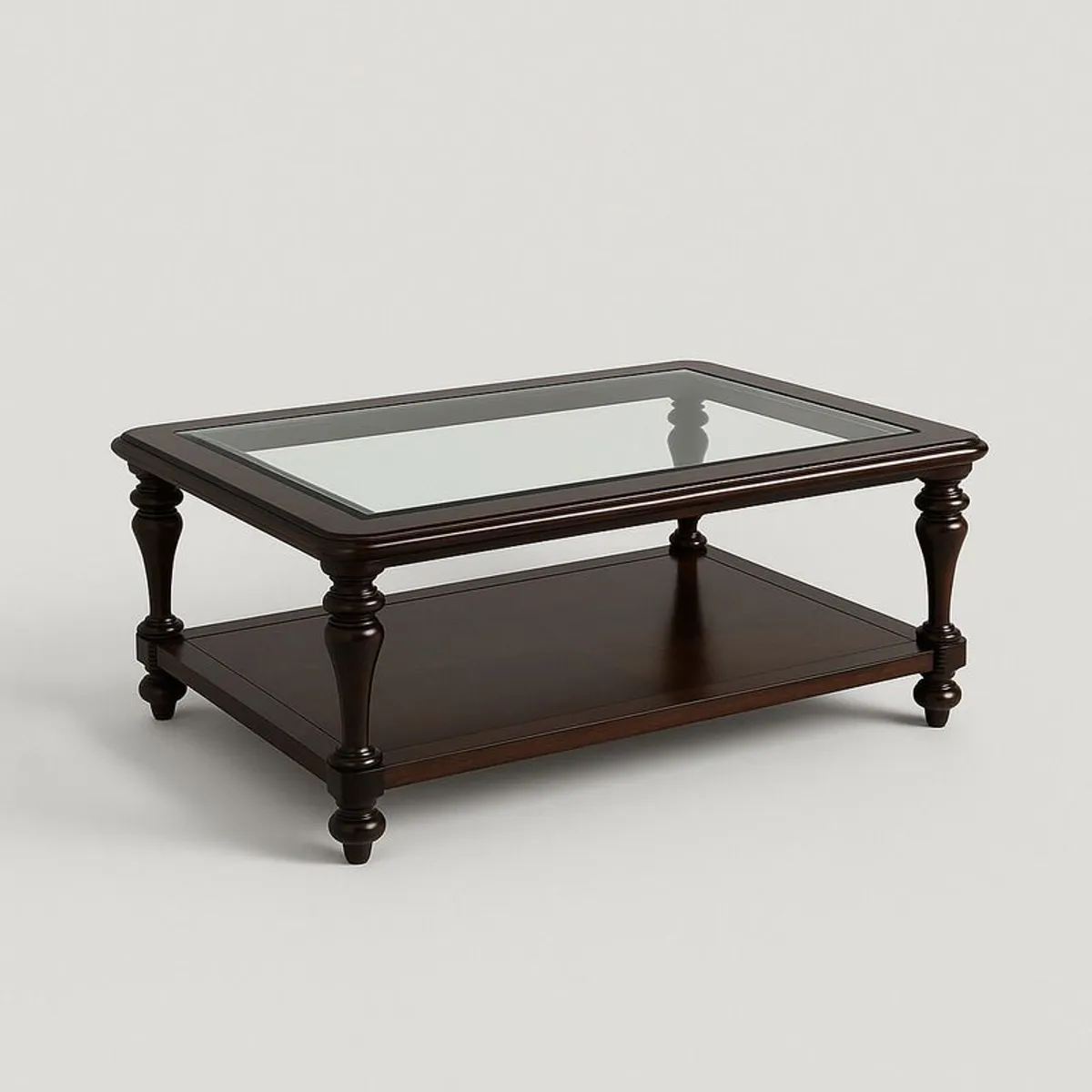 Frank Hudson Solid Mahogany Living Room Set - Image 2