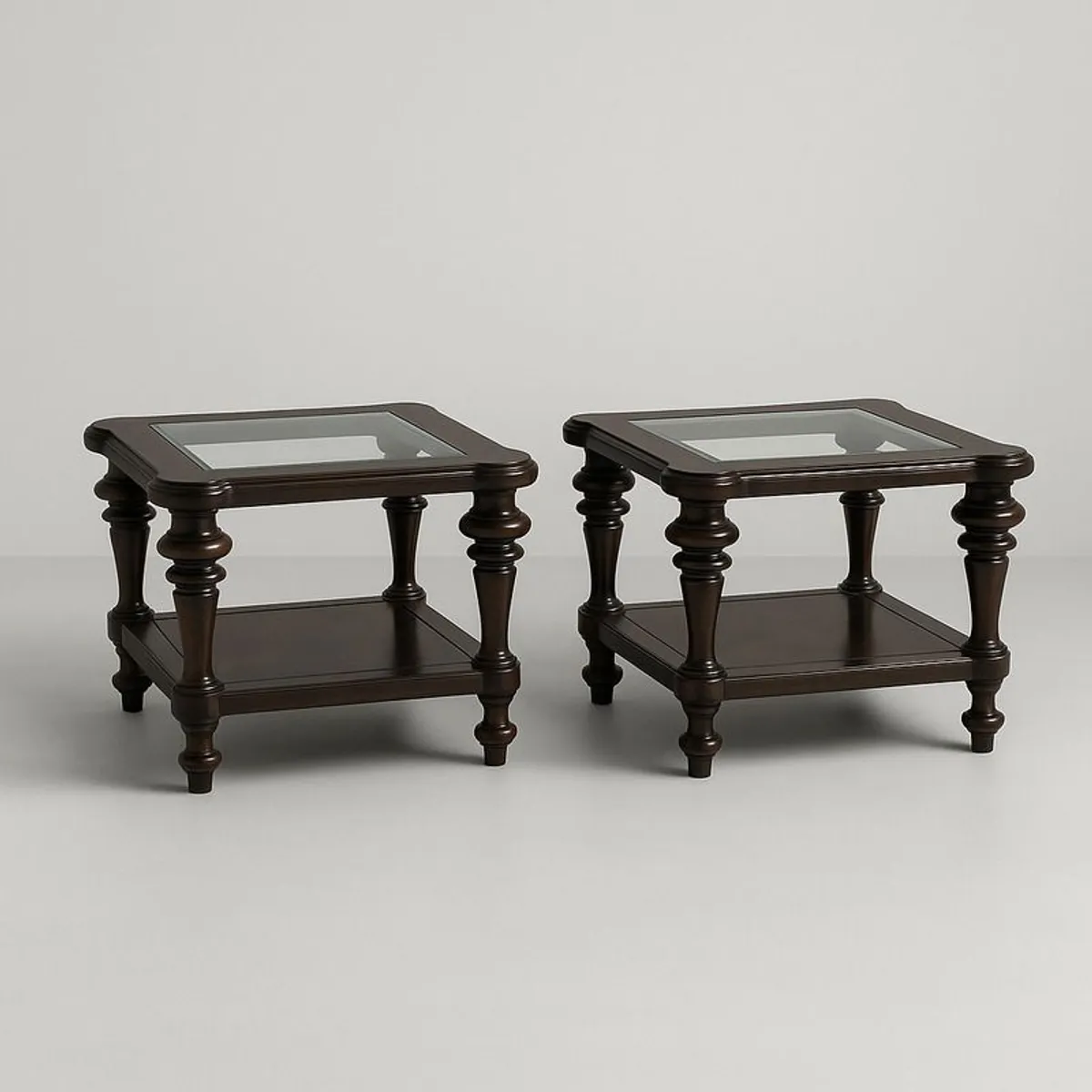 Frank Hudson Solid Mahogany Living Room Set - Image 3