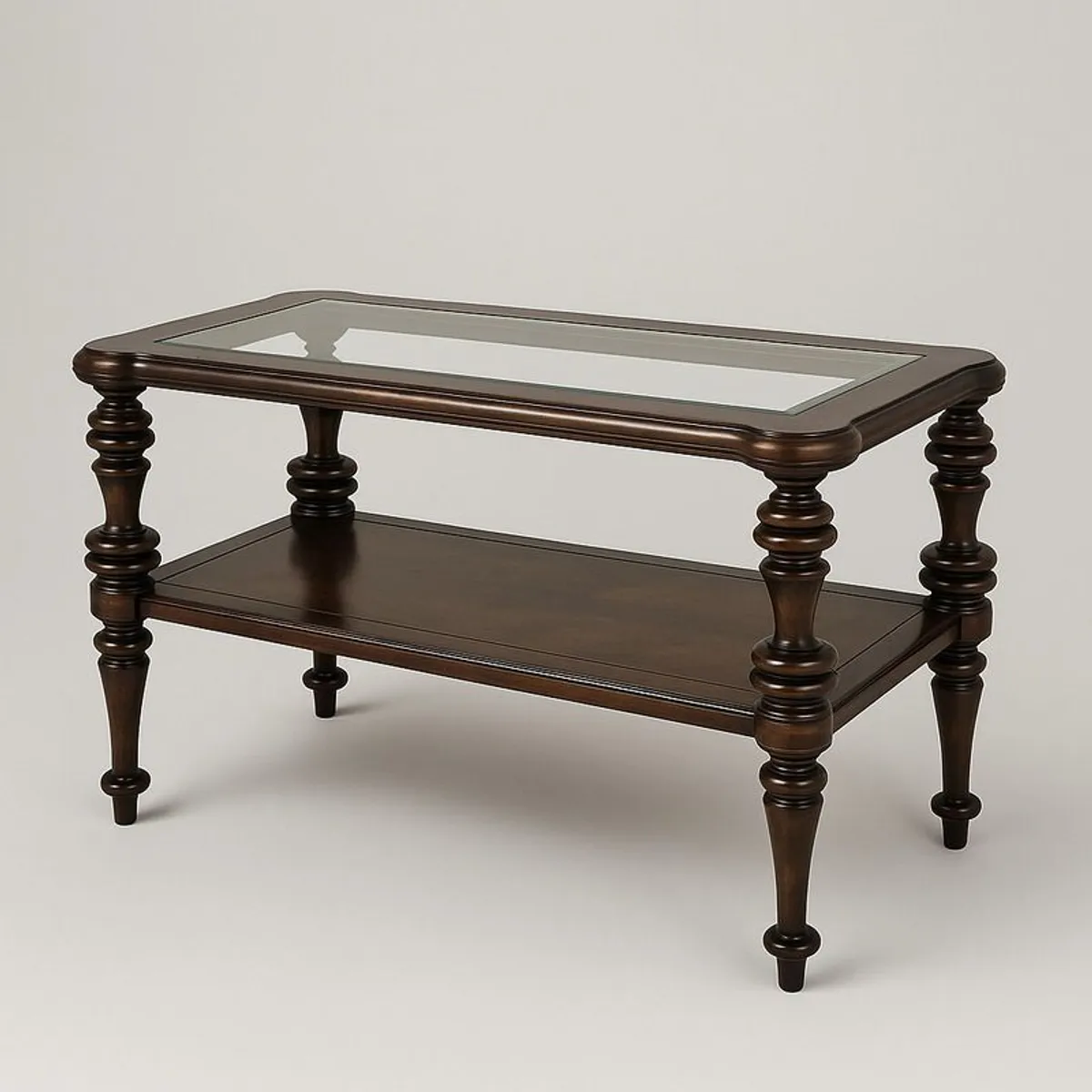 Frank Hudson Solid Mahogany Living Room Set - Image 4