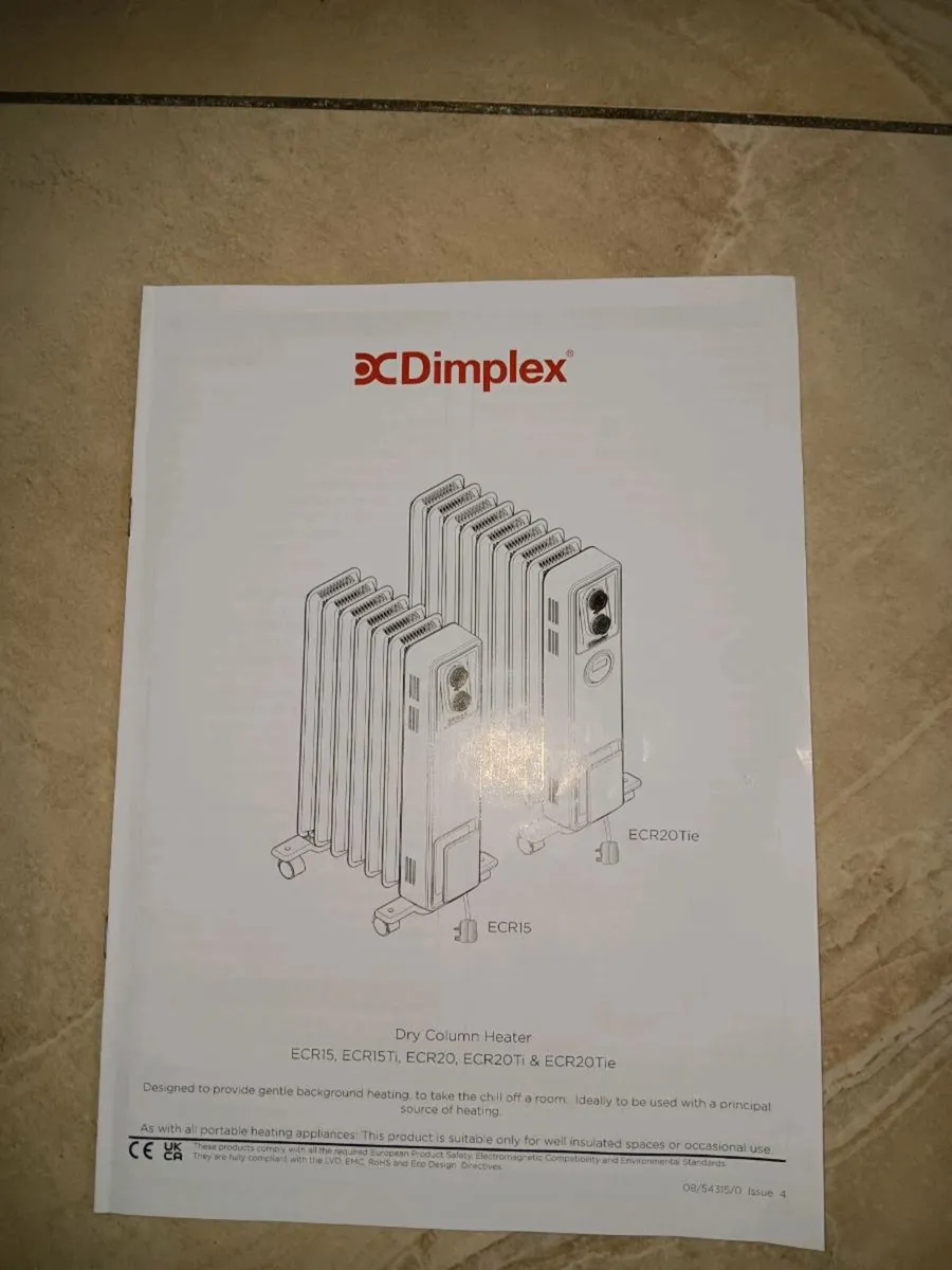 Dimplex electric heater - Image 4