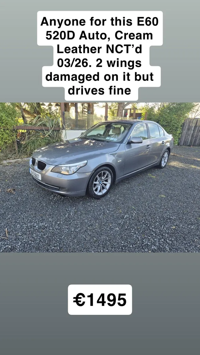 BMW 520d NCT’d - Image 1